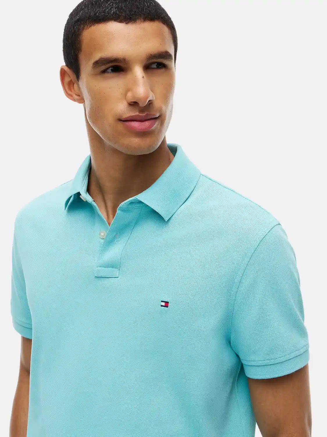 polo-tommy-hilfiger-bleu-en-coton-zoom-MW0MW17770CSR
