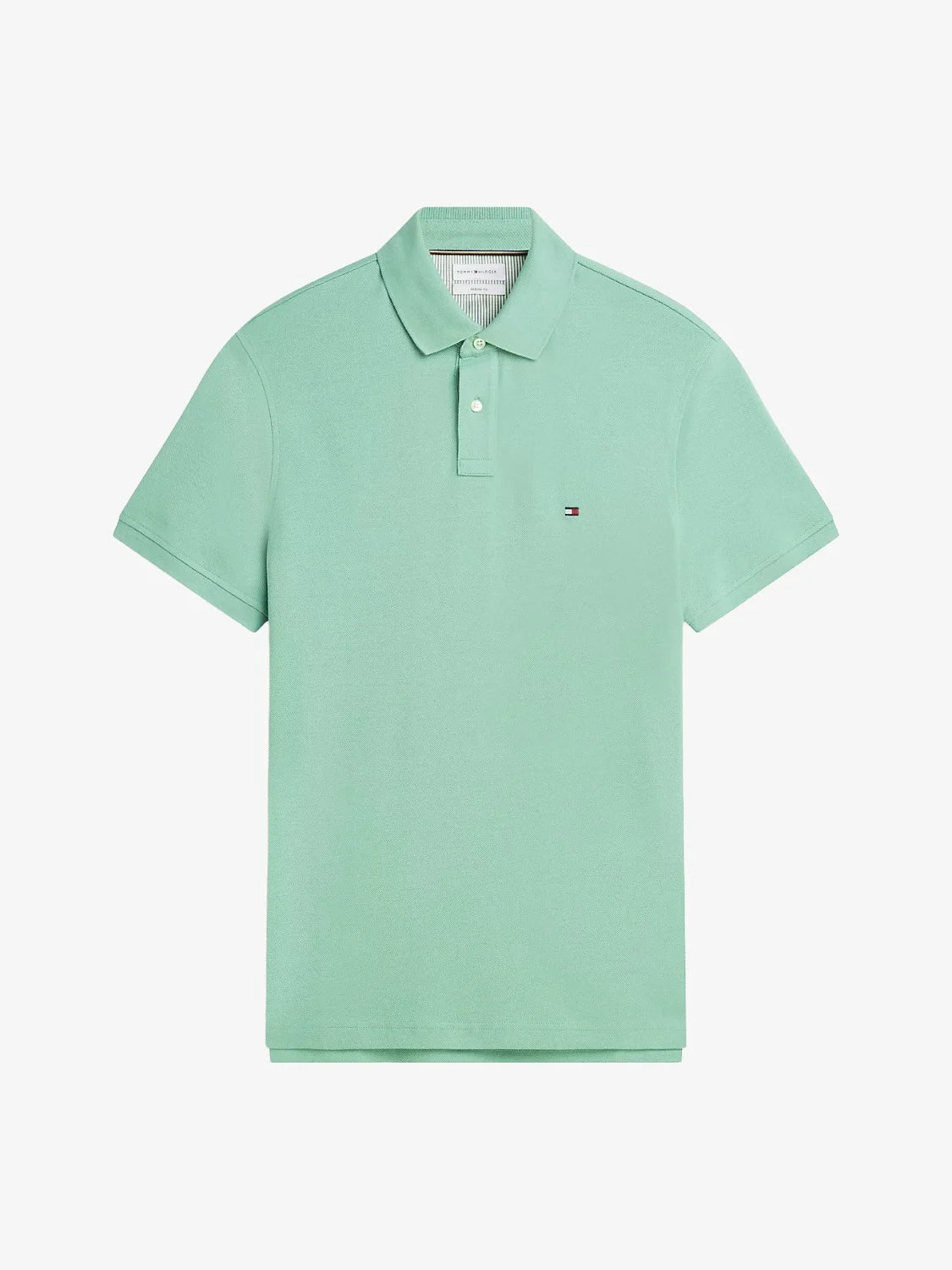 polo-tommy-hilfiger-homme-vert-MW0MW17770L1A-a-plat