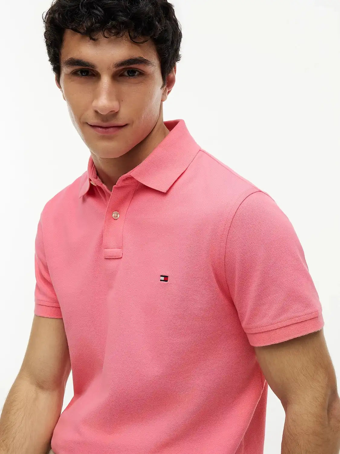 polo-tommy-hilfiger-rose-homme-MW0MW17770THH-zoom