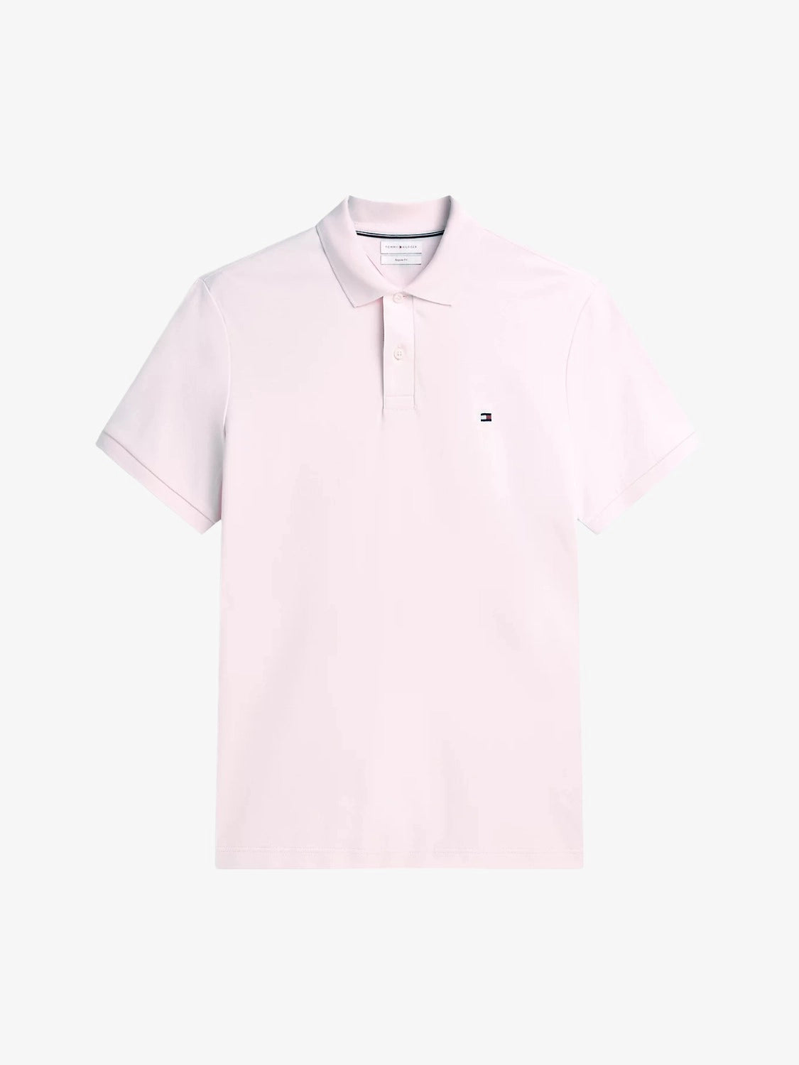 polo-tommy-hilfiger-rose-homme-MW0MW39994TPB-a-plat