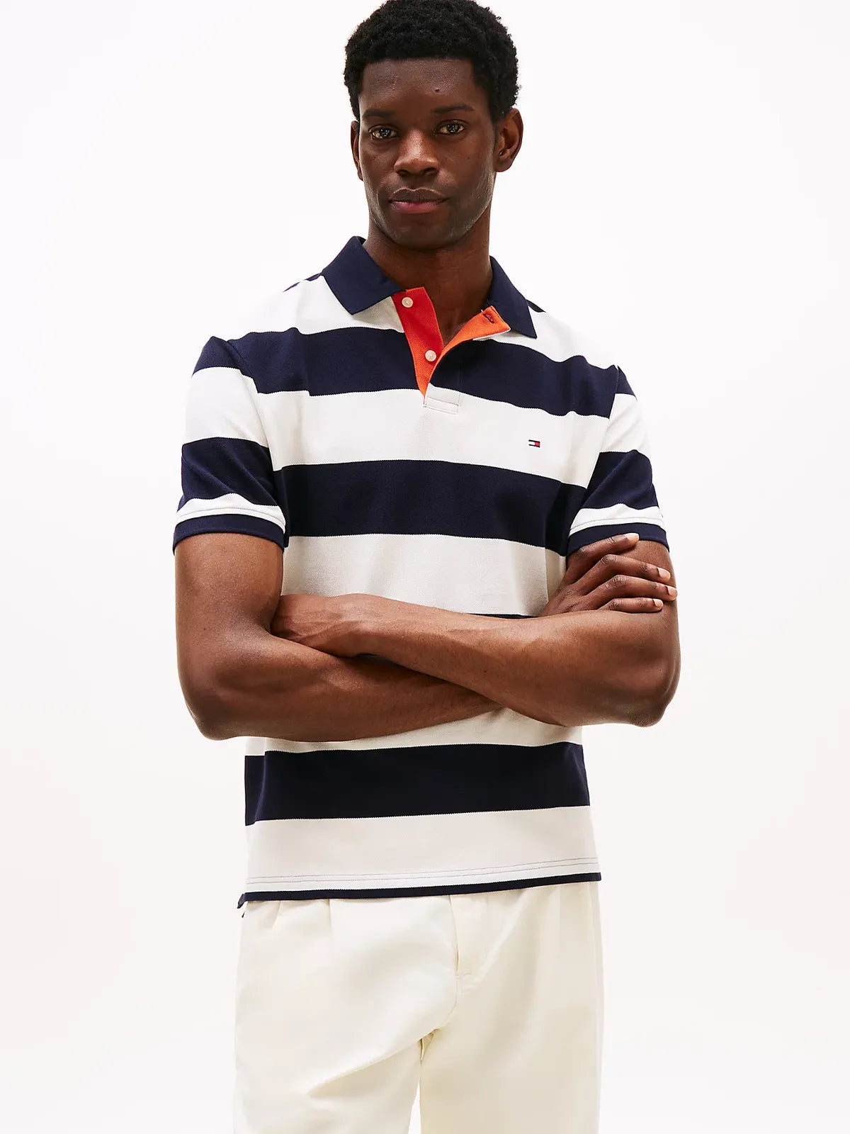 polo-tommyhilfiger-homme-marine-face