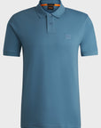 Polo BOSS bleu homme | Georgespaul                 