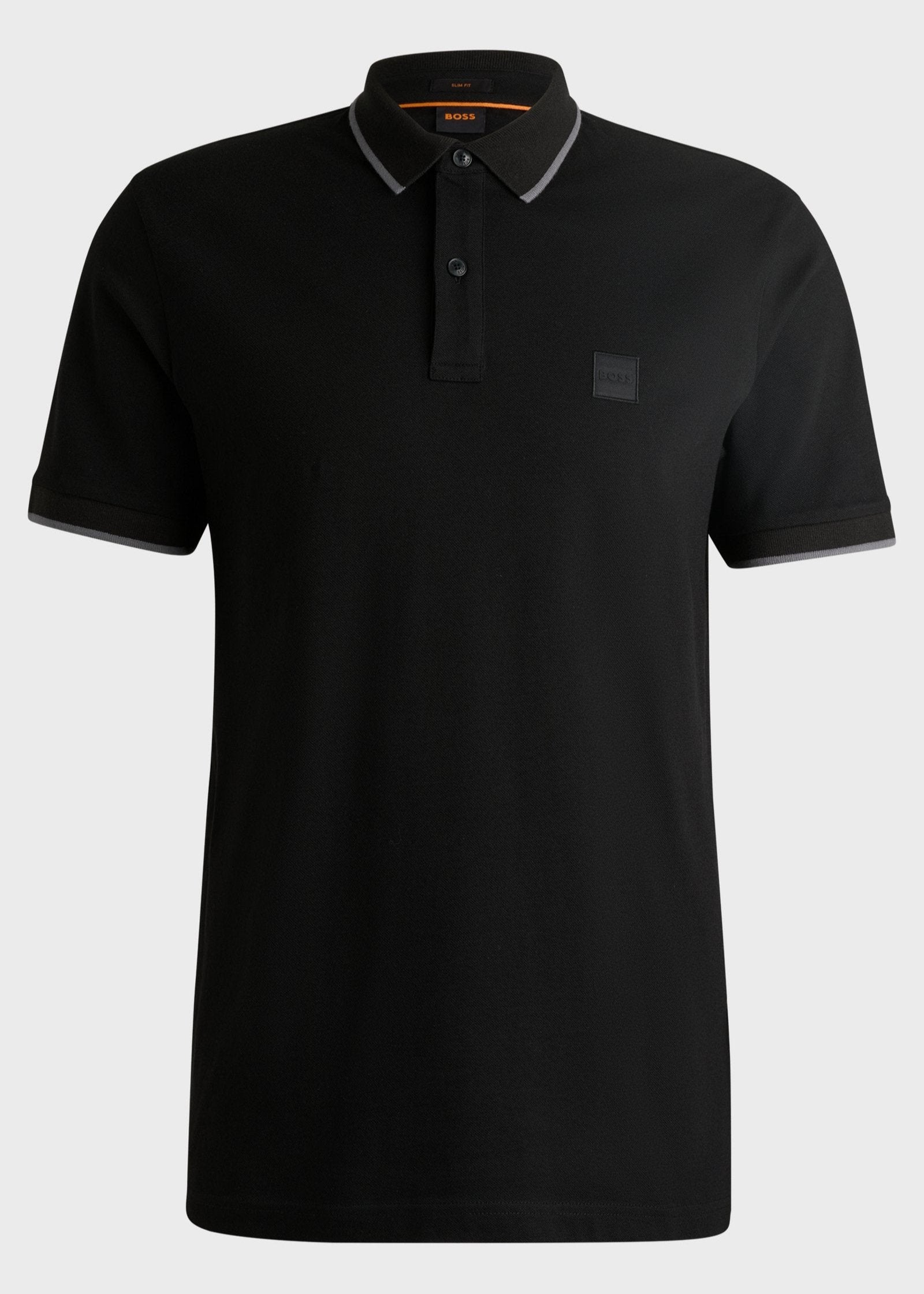 Polo BOSS noir homme | Georgespaul                 