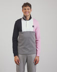 Polo homme manches longues Eden Park gris en coton I Georgespaul