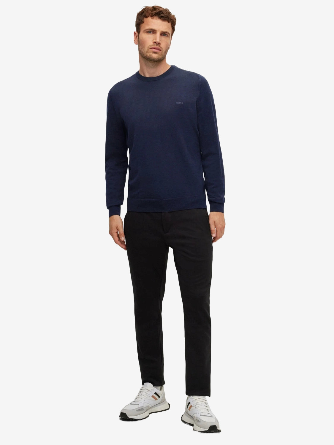 pull-boss-homme-marine-laine-porte