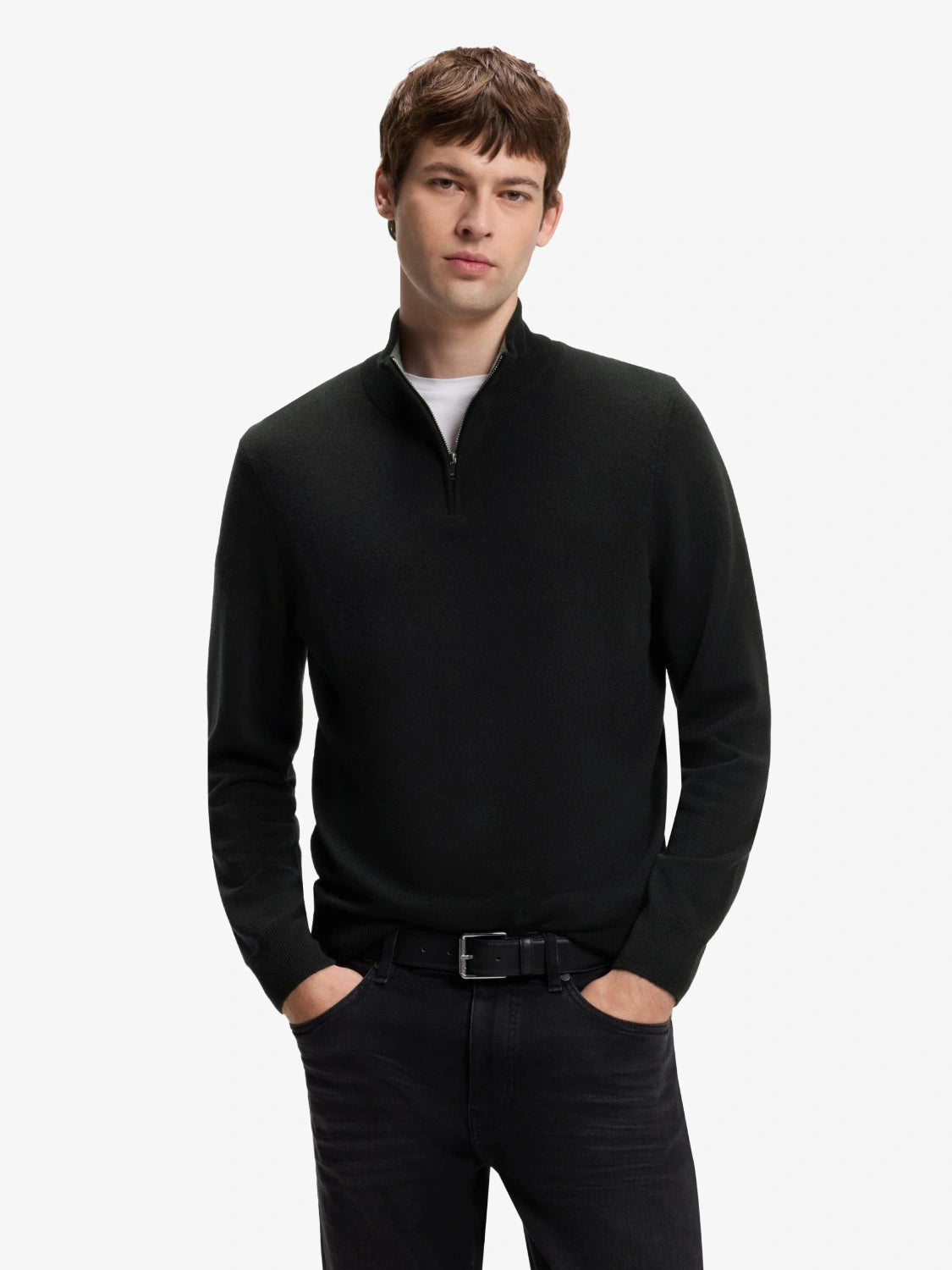 pull-camionneur-boss-noir-homme-50571612001-face