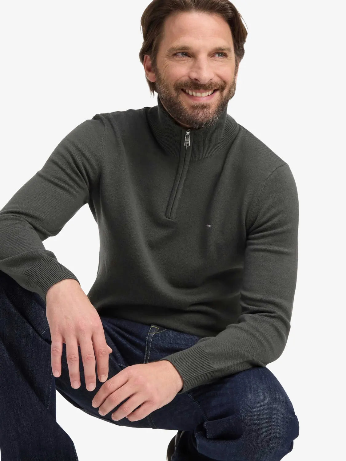 pull-camionneur-eden-park-kaki-H26MAIPU0002KAF9-face