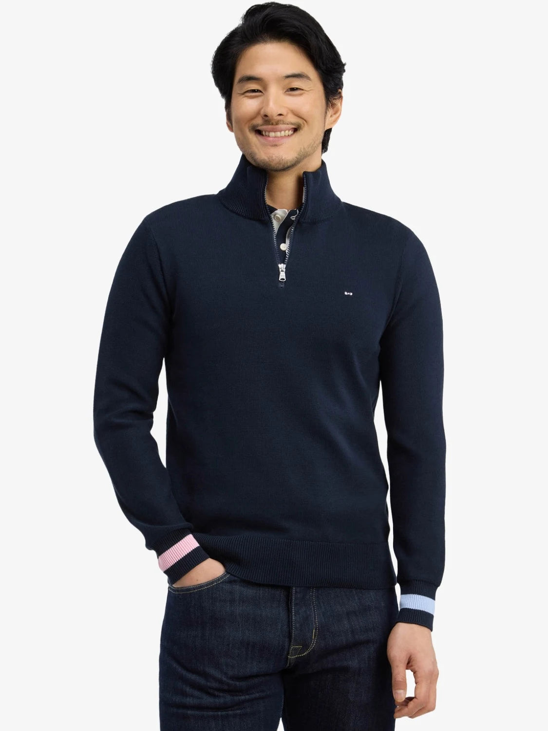 pull-camionneur-eden-park-marine-H26MAIPU0018BLF-face-zoom