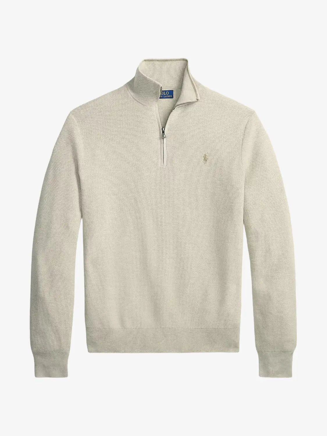 pull-camionneur-ralph-lauren-beige-homme-710B18060003-a-plat