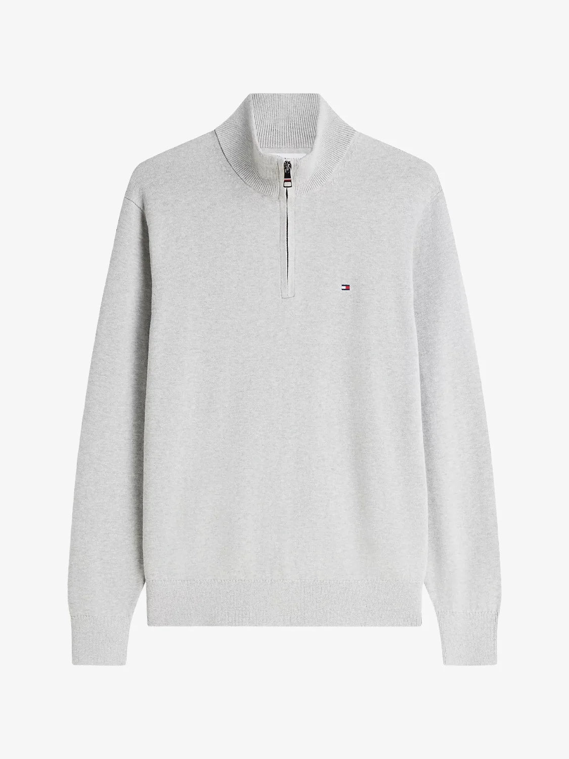 pull-camionneur-tommy-hilfiger-gris-MW0MW28049P01-a-plat