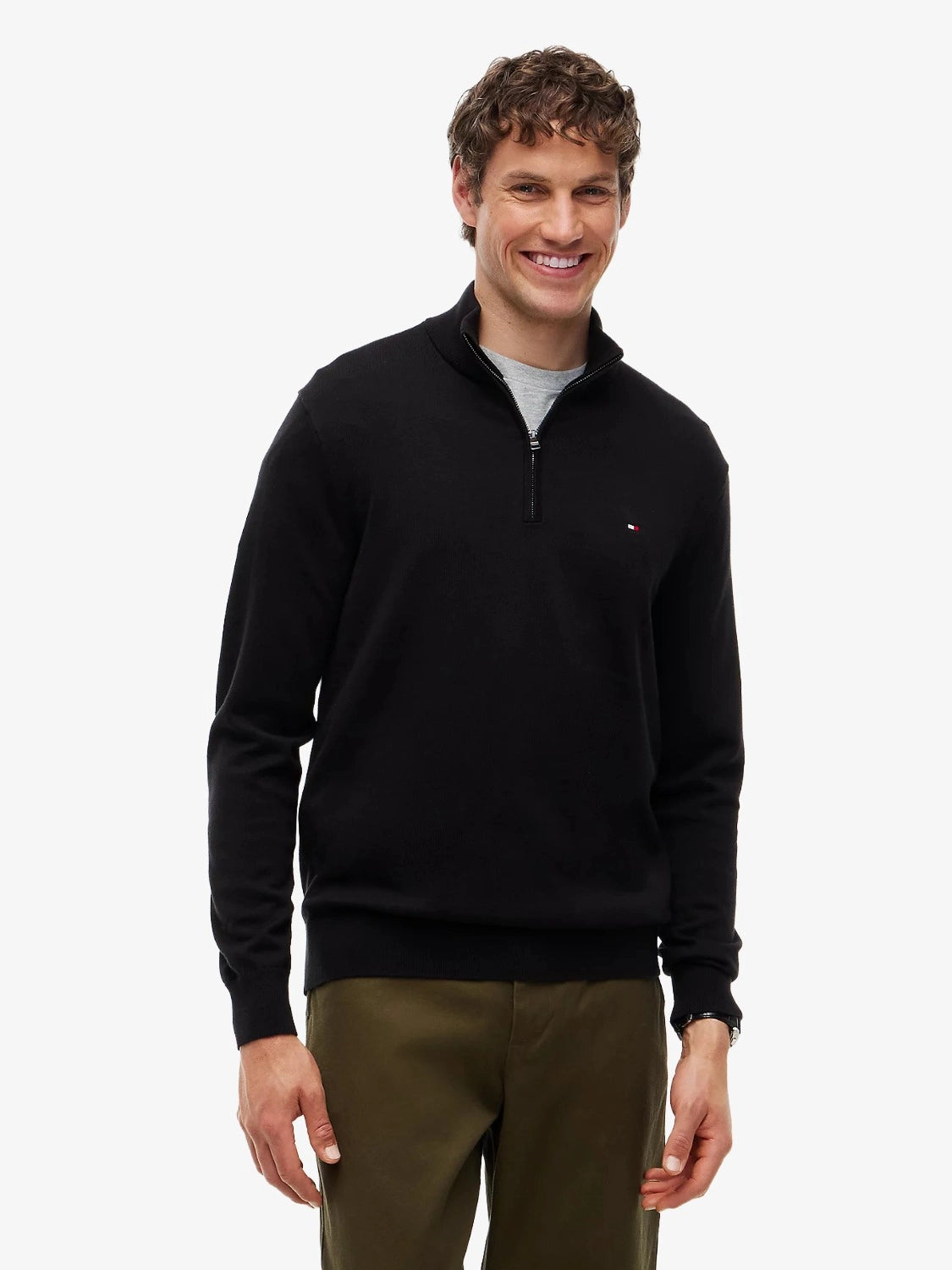 pull-camionneur-tommy-hilfiger-noire-MW0MW37331BDS-face