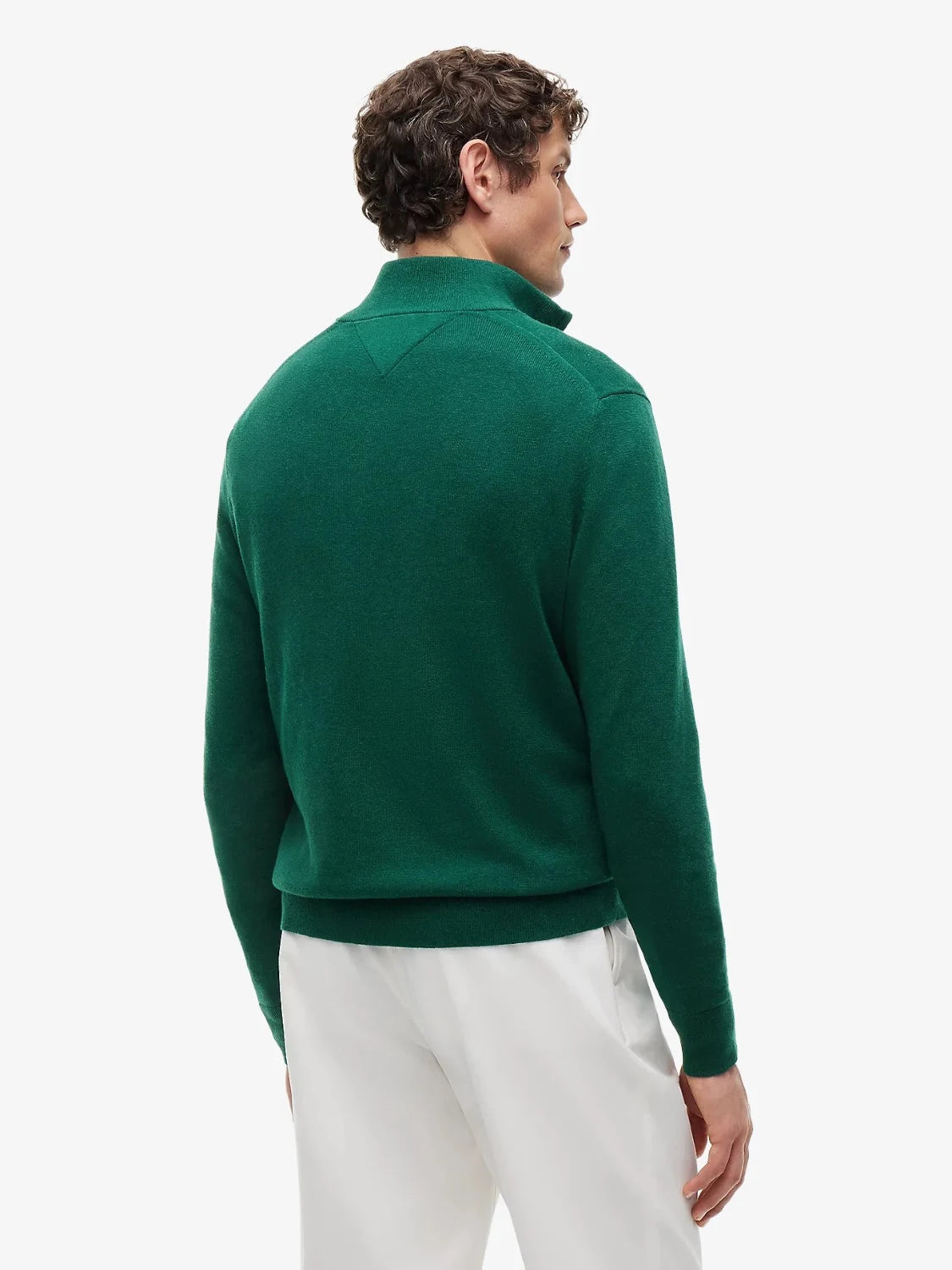 pull-camionneur-tommy-hilfiger-vert-MW0MW28049MQ7-dos