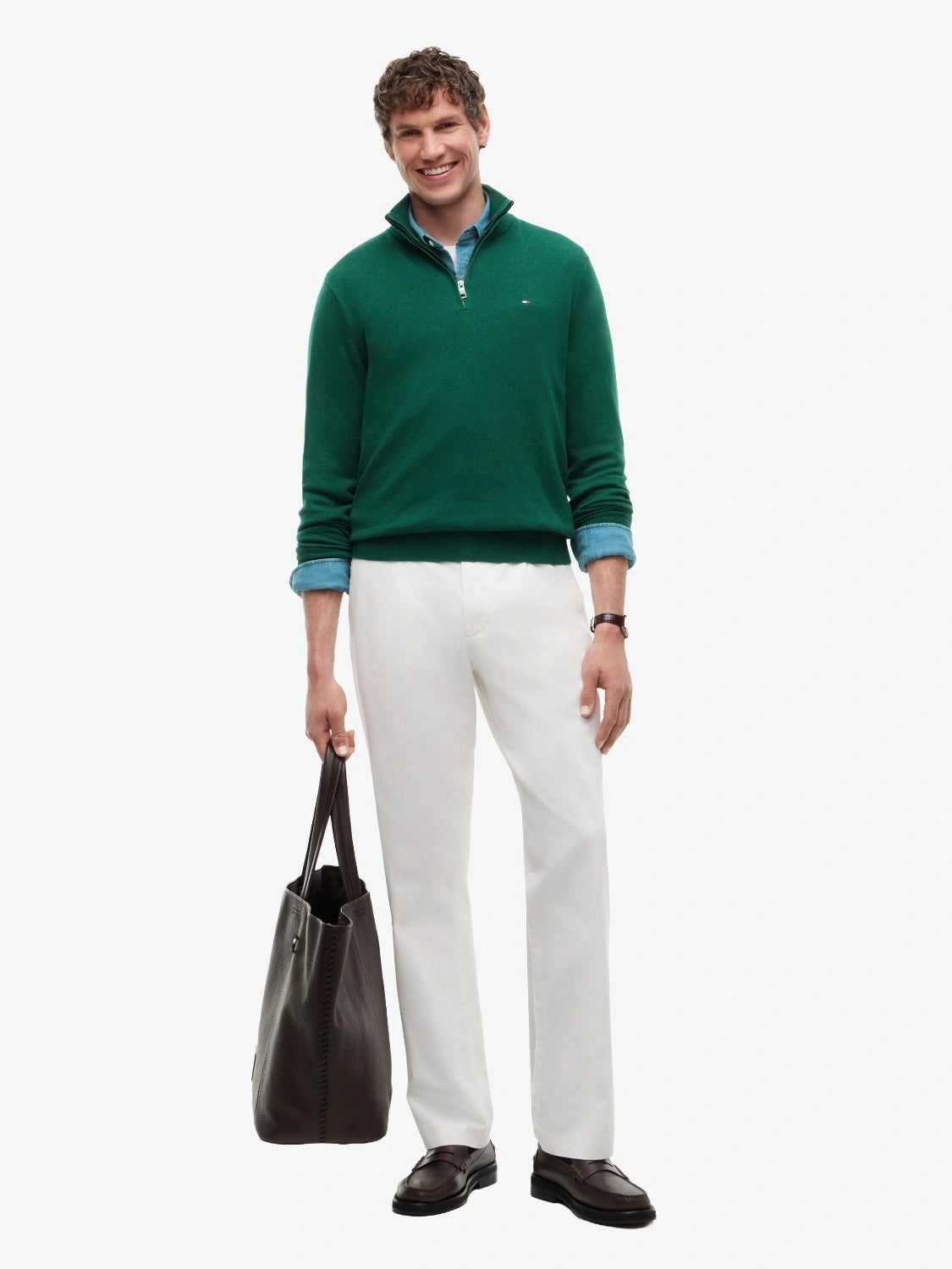 pull-camionneur-tommy-hilfiger-vert-homme-MW0MW28049MQ7-porte