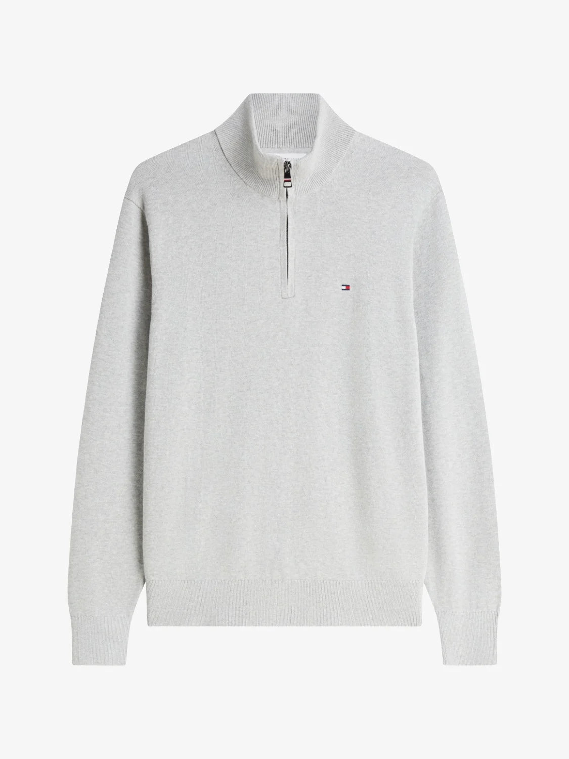 pull-camionneur-tommy-nhilfiger-gris-homme-MW0MW28049P01-a-plat