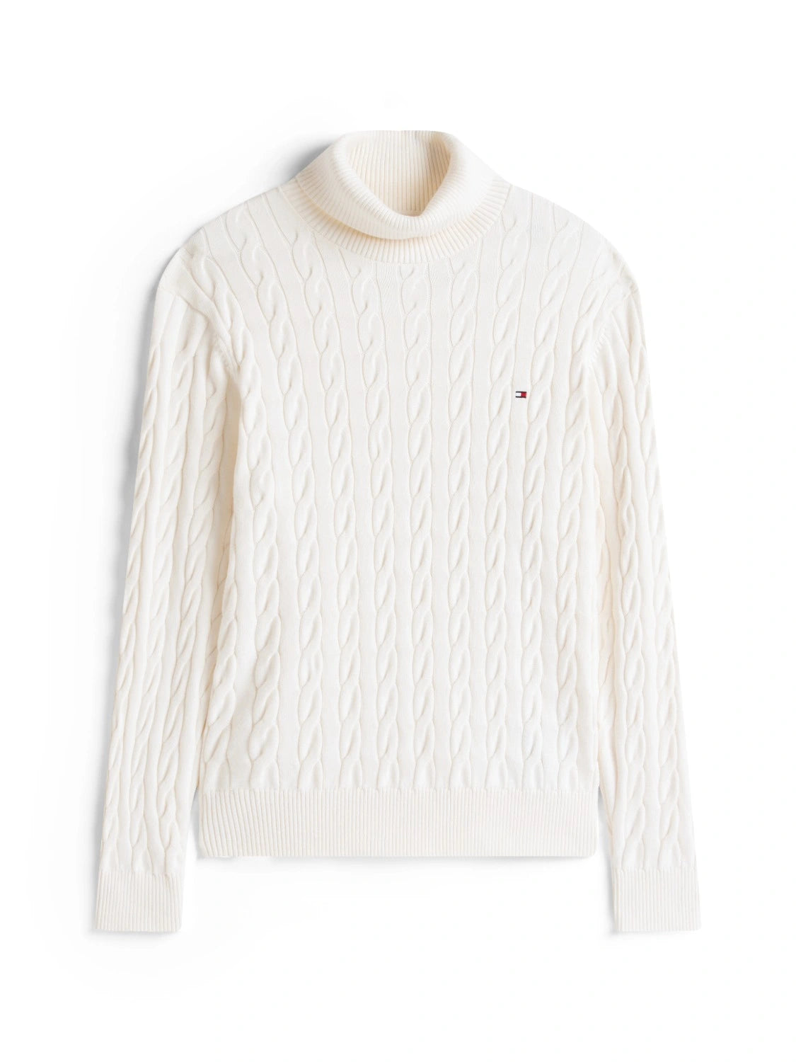 pull-col-roule-tommy-hilfiger-homme-beige-a-plat