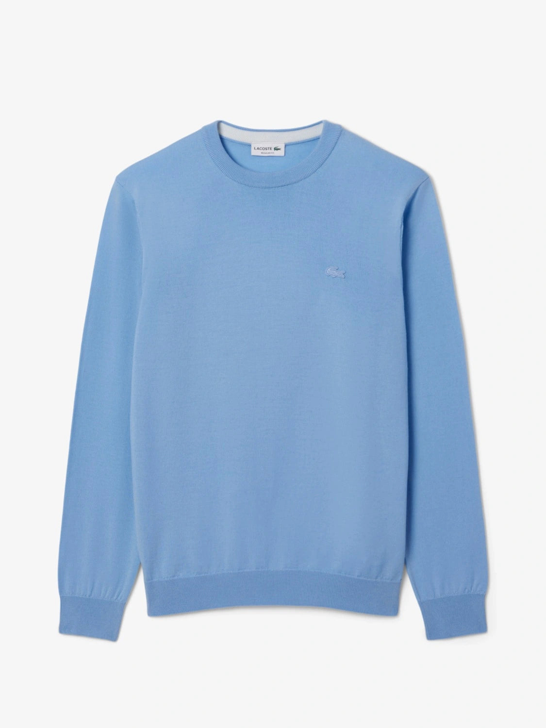 pull-lacoste-bleu-laine-homme-a-plat