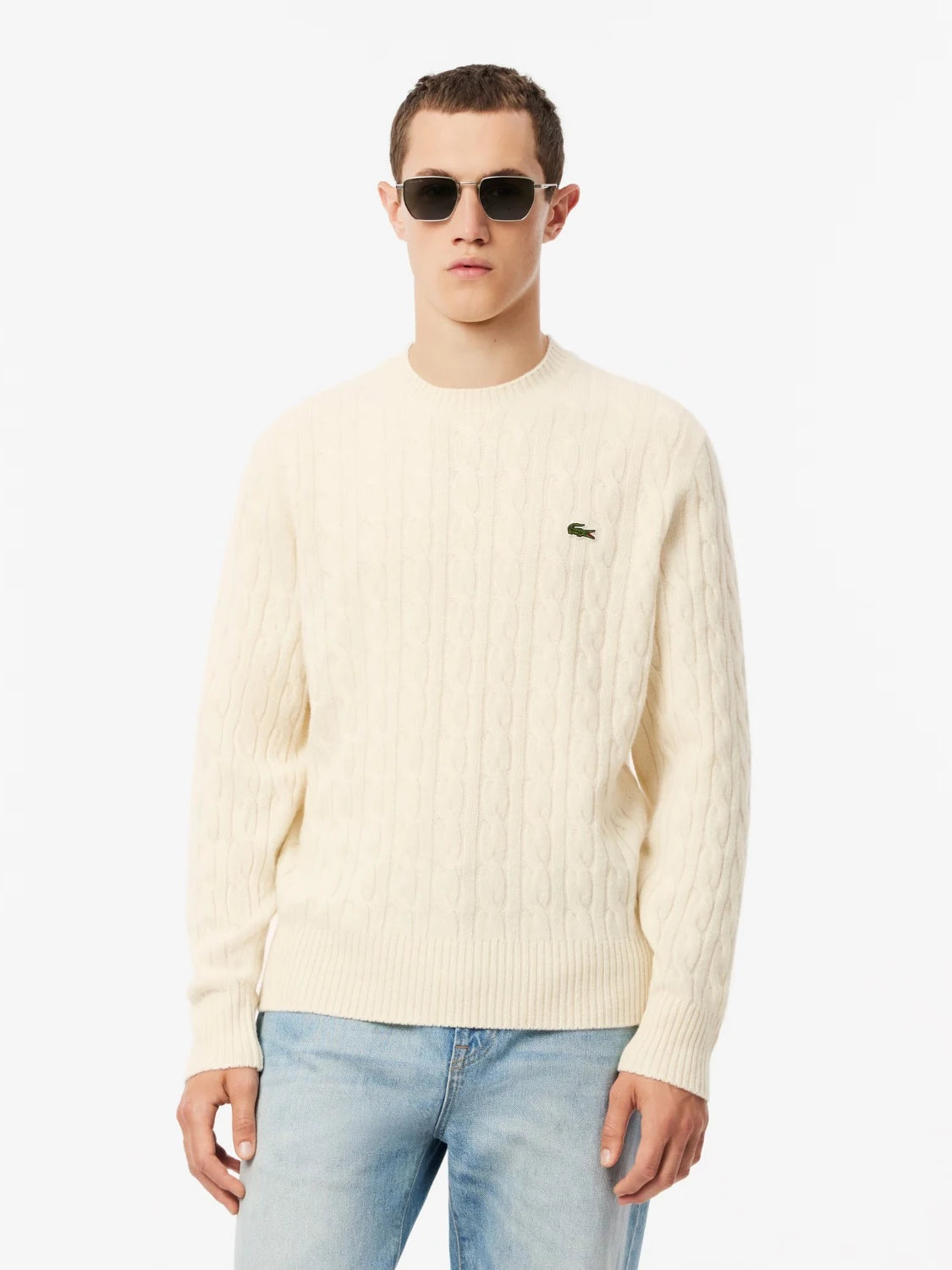 pull-torsade-lacoste-beige-laine-homme-face