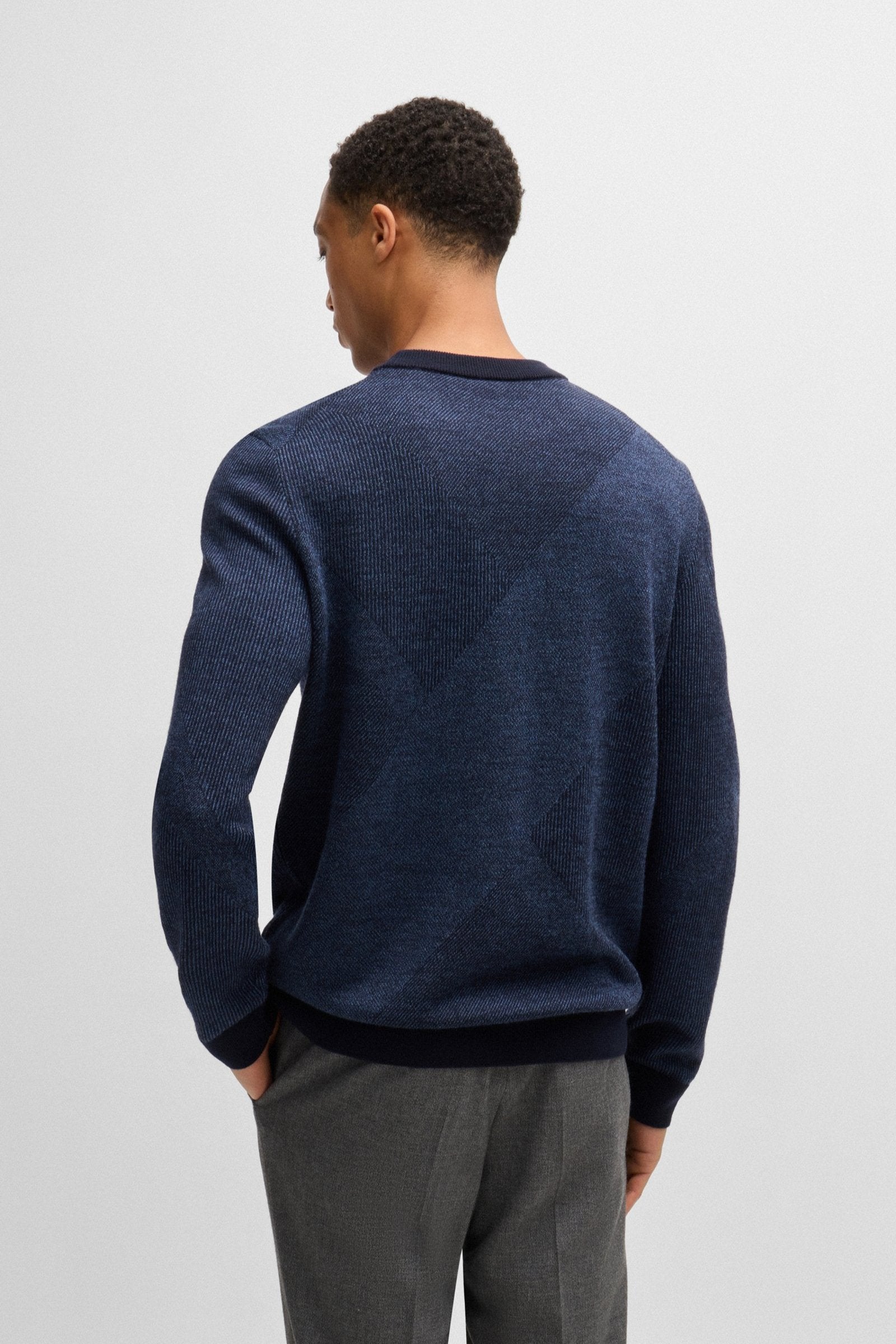 Pull BOSS marine homme | Georgespaul                