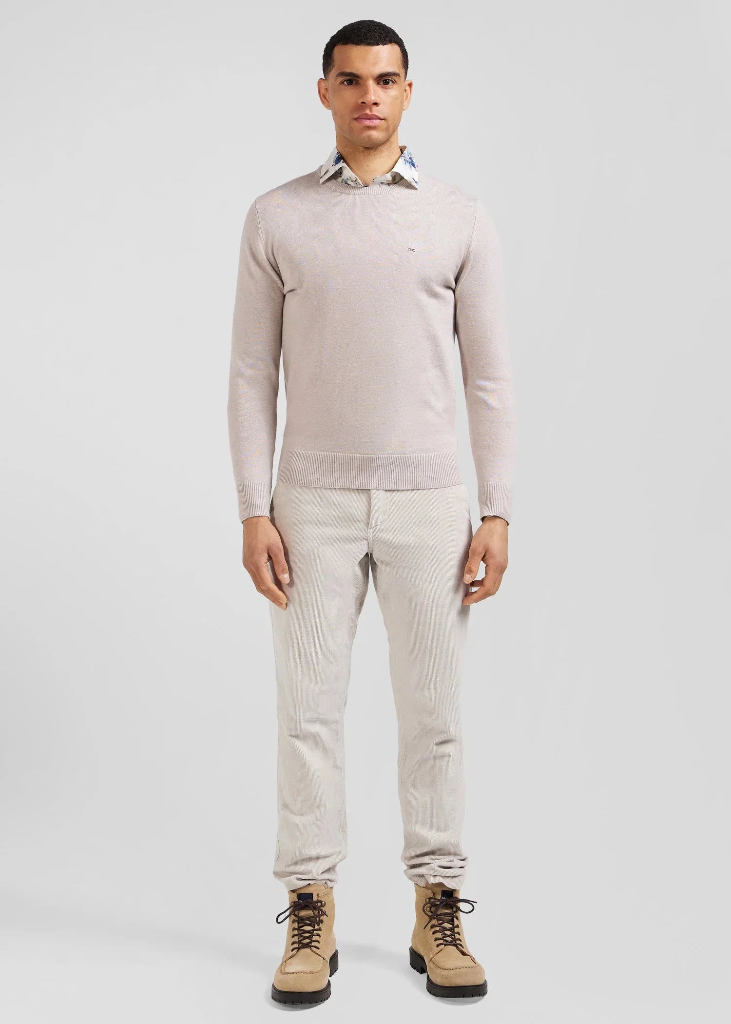 Pull Eden Park beige homme | Georgespaul           