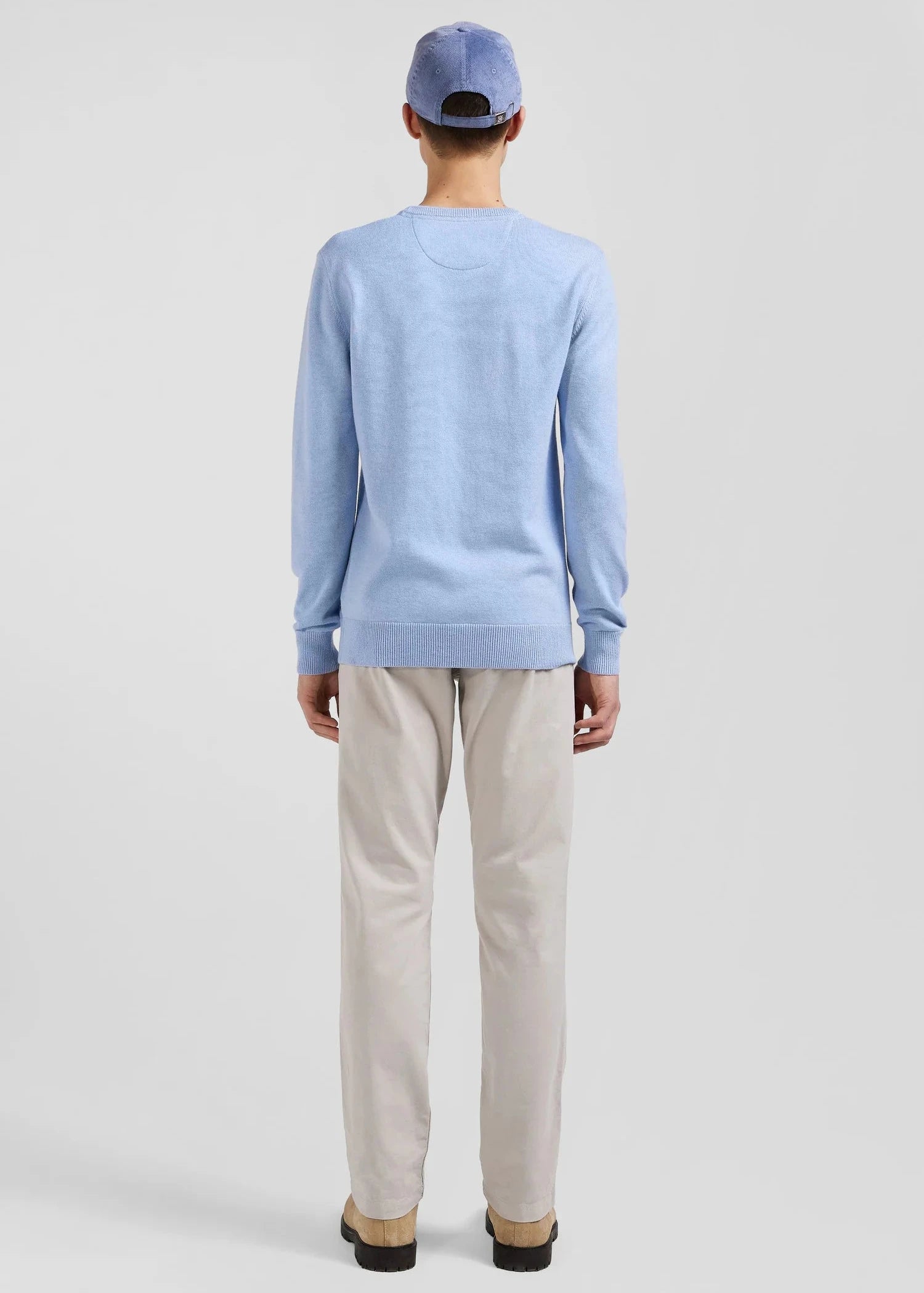 Pull Eden Park bleu homme | Georgespaul            