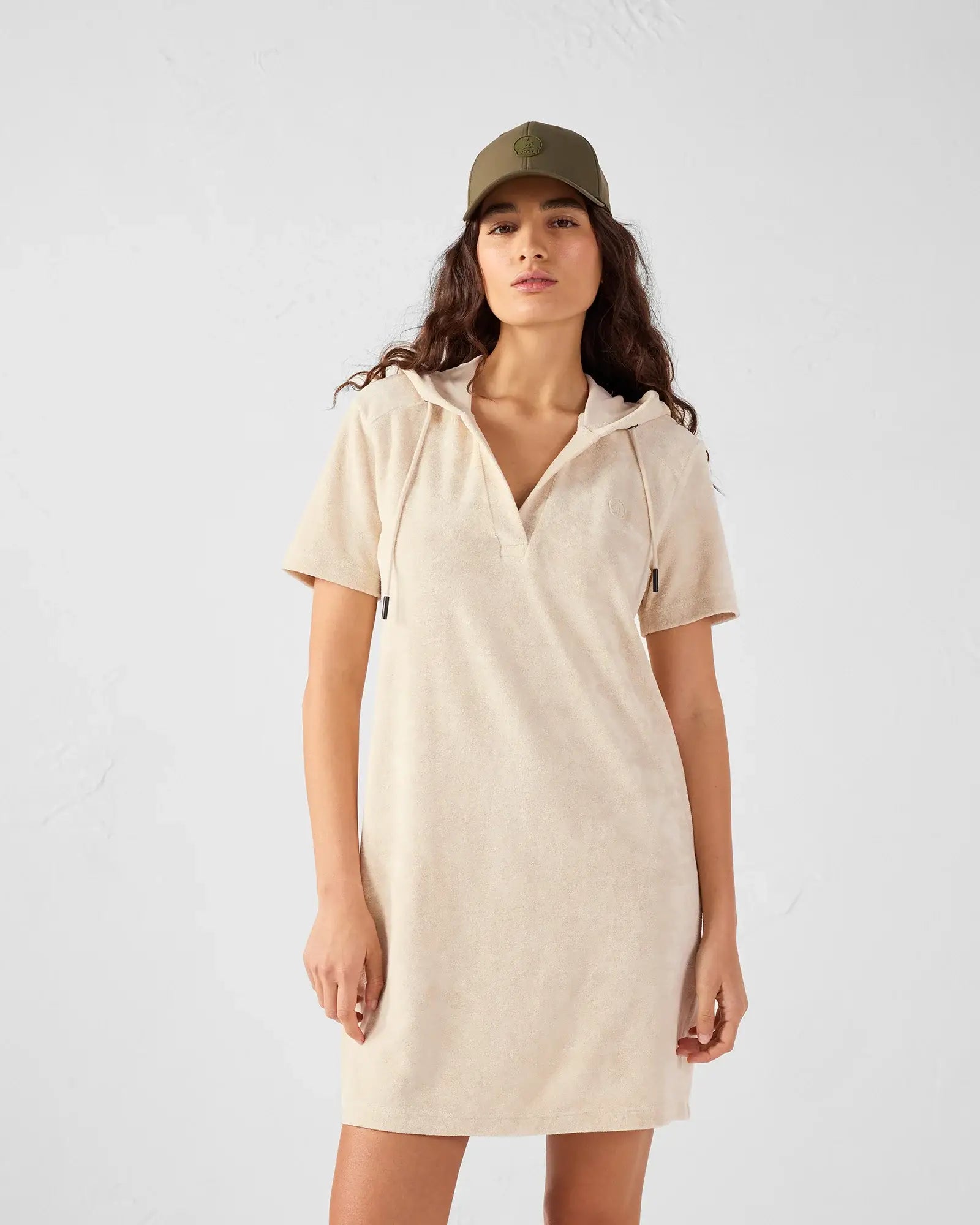 robe-jott-mira-beige-femme-face