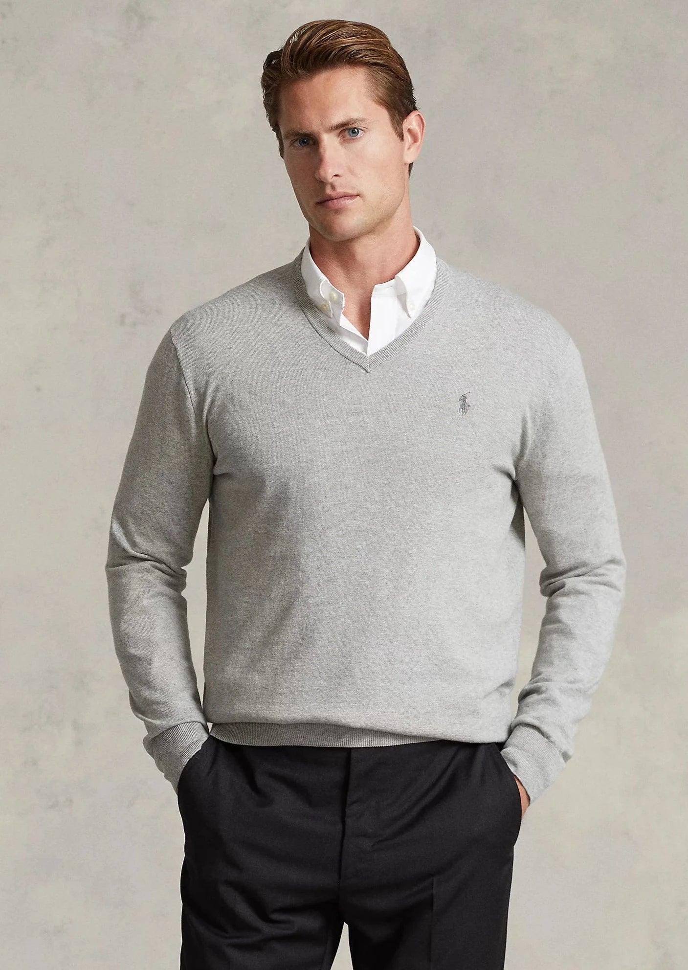 Pull Ralph Lauren gris - Georgespaul