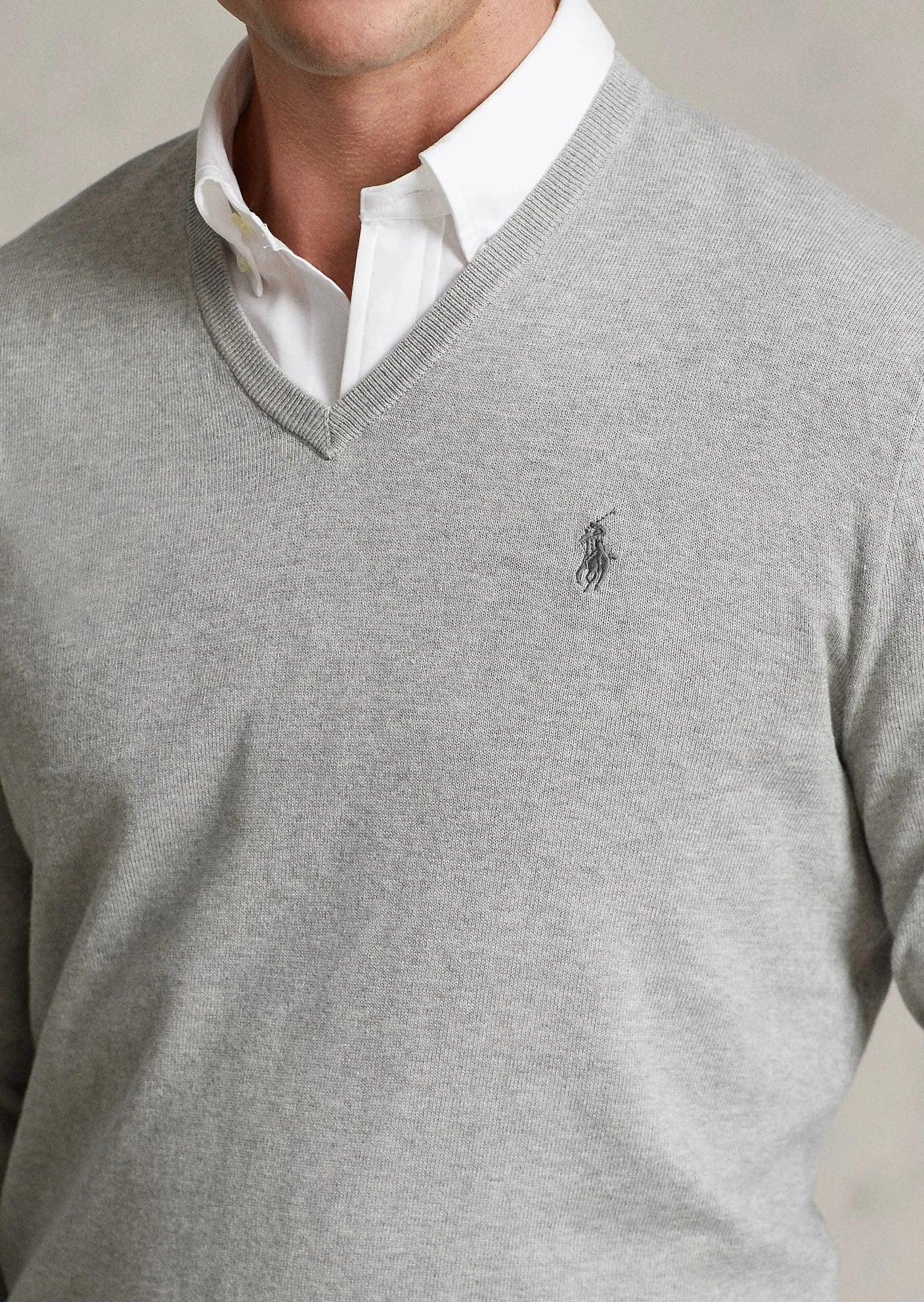 Pull Ralph Lauren gris - Georgespaul