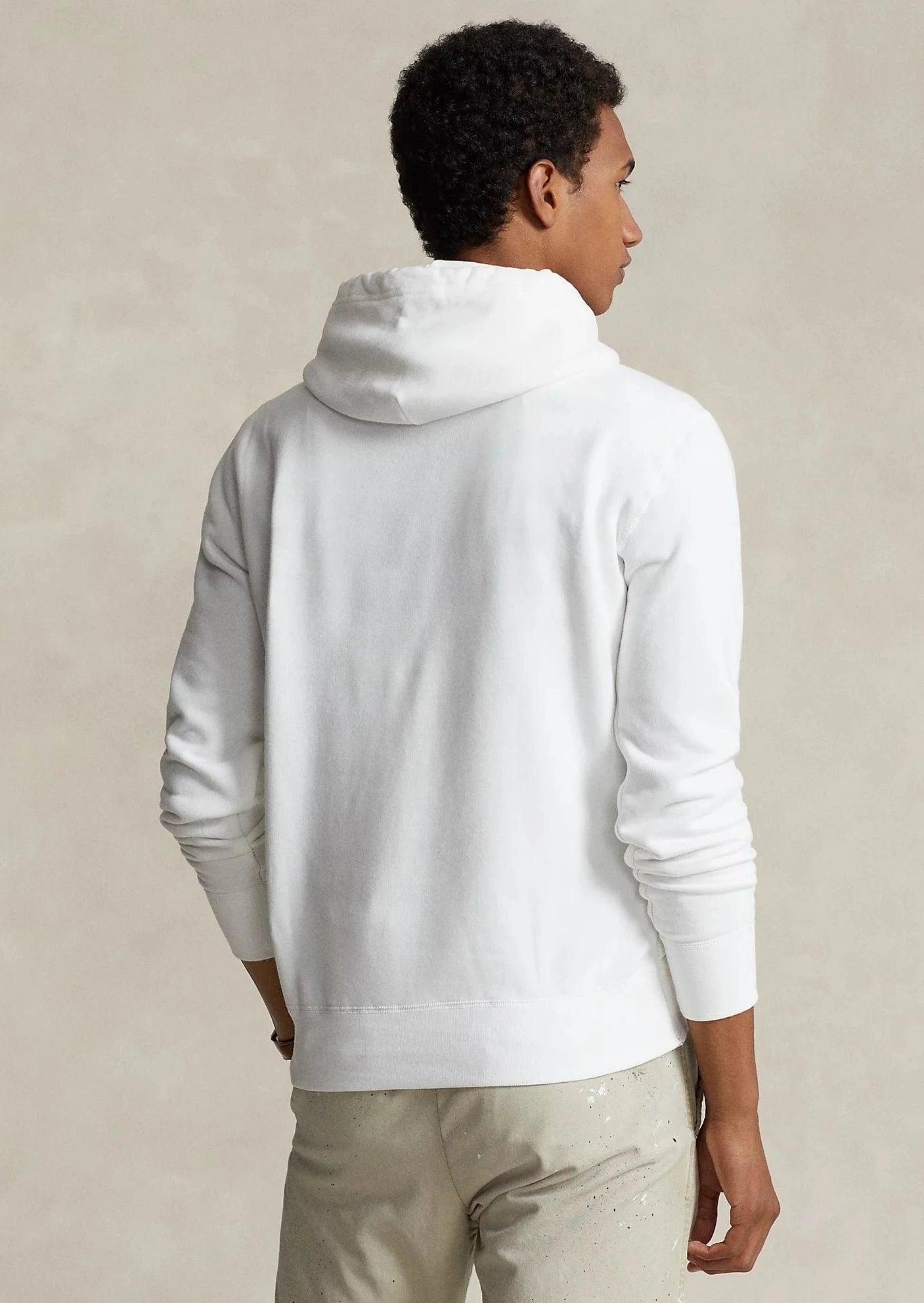 Sweat à capuche Ralph Lauren blanc - Georgespaul