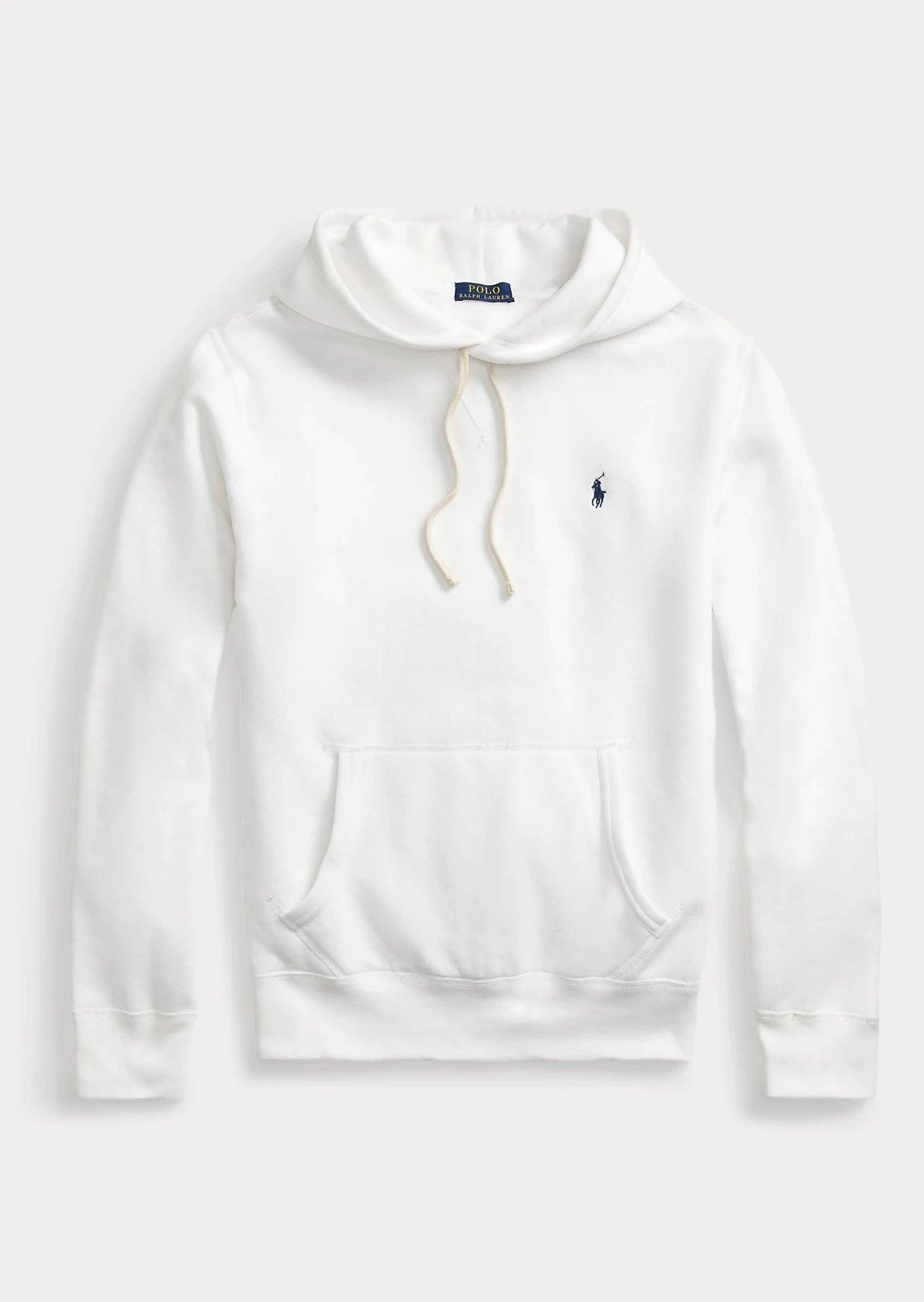 Sweat à capuche Ralph Lauren blanc - Georgespaul