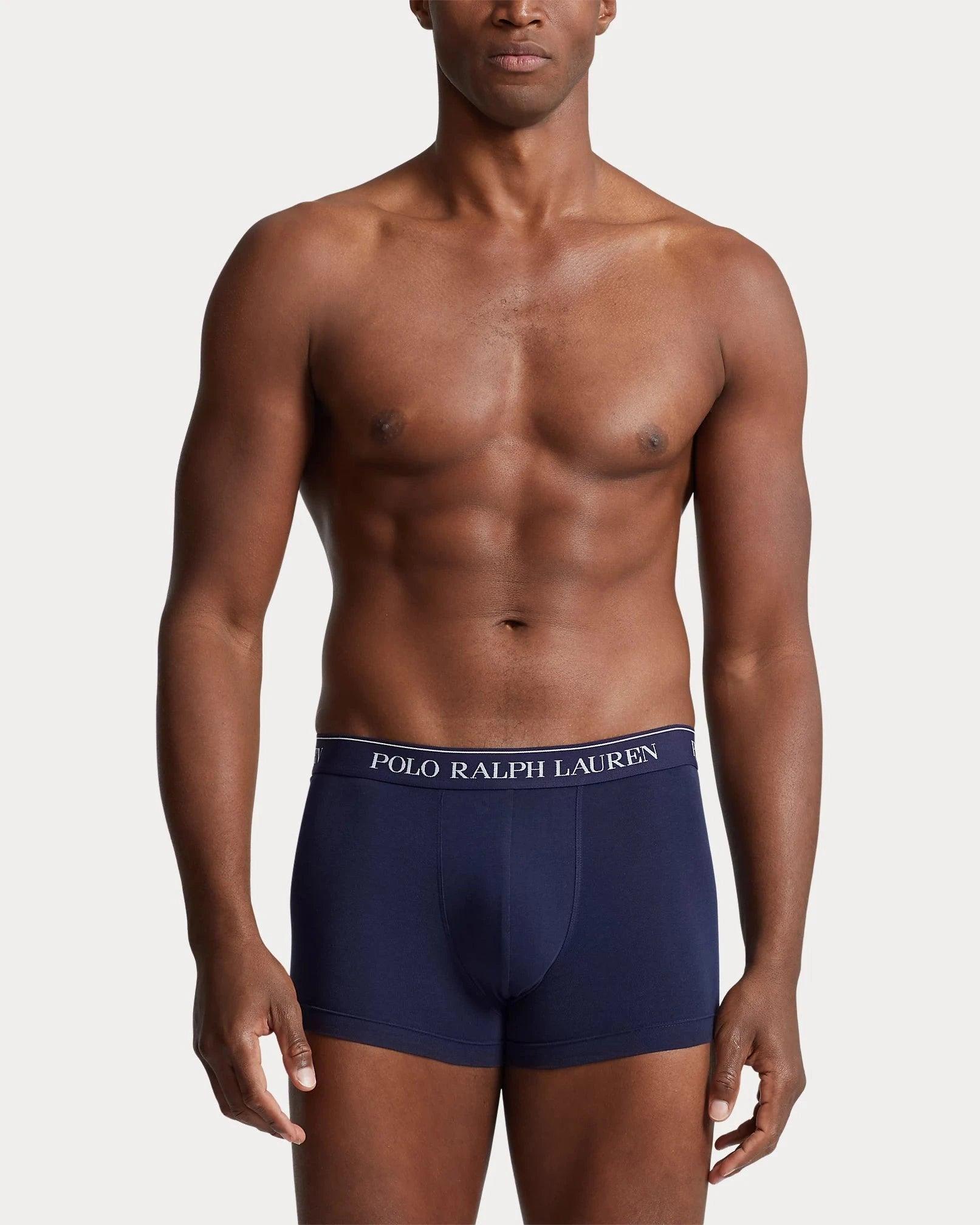 Lot de 3 boxers Ralph Lauren bleus - Georgespaul