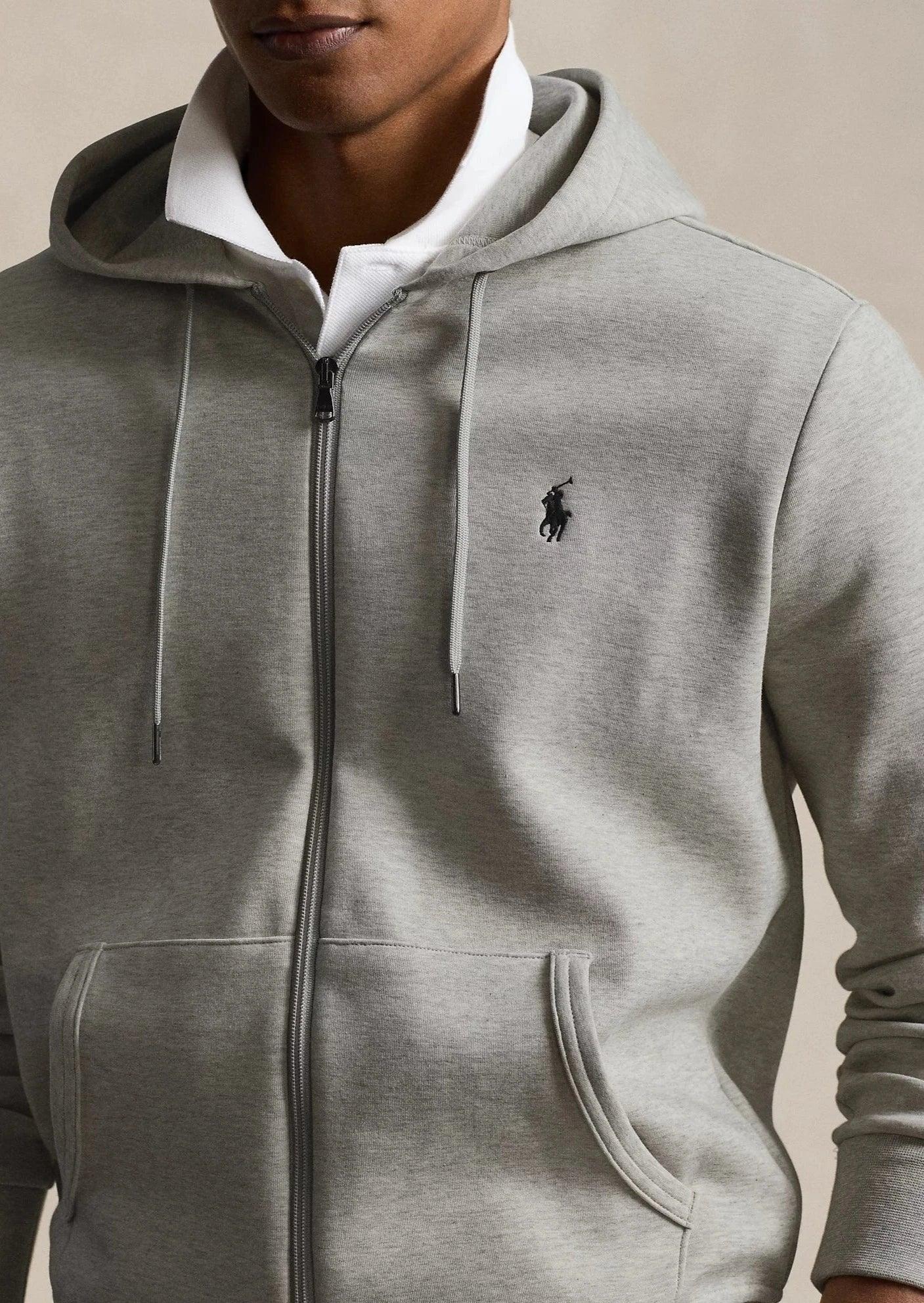 Sweat zippé Ralph Lauren gris - Georgespaul