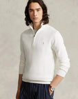 Pull demi-zip Ralph Lauren blanc - Georgespaul