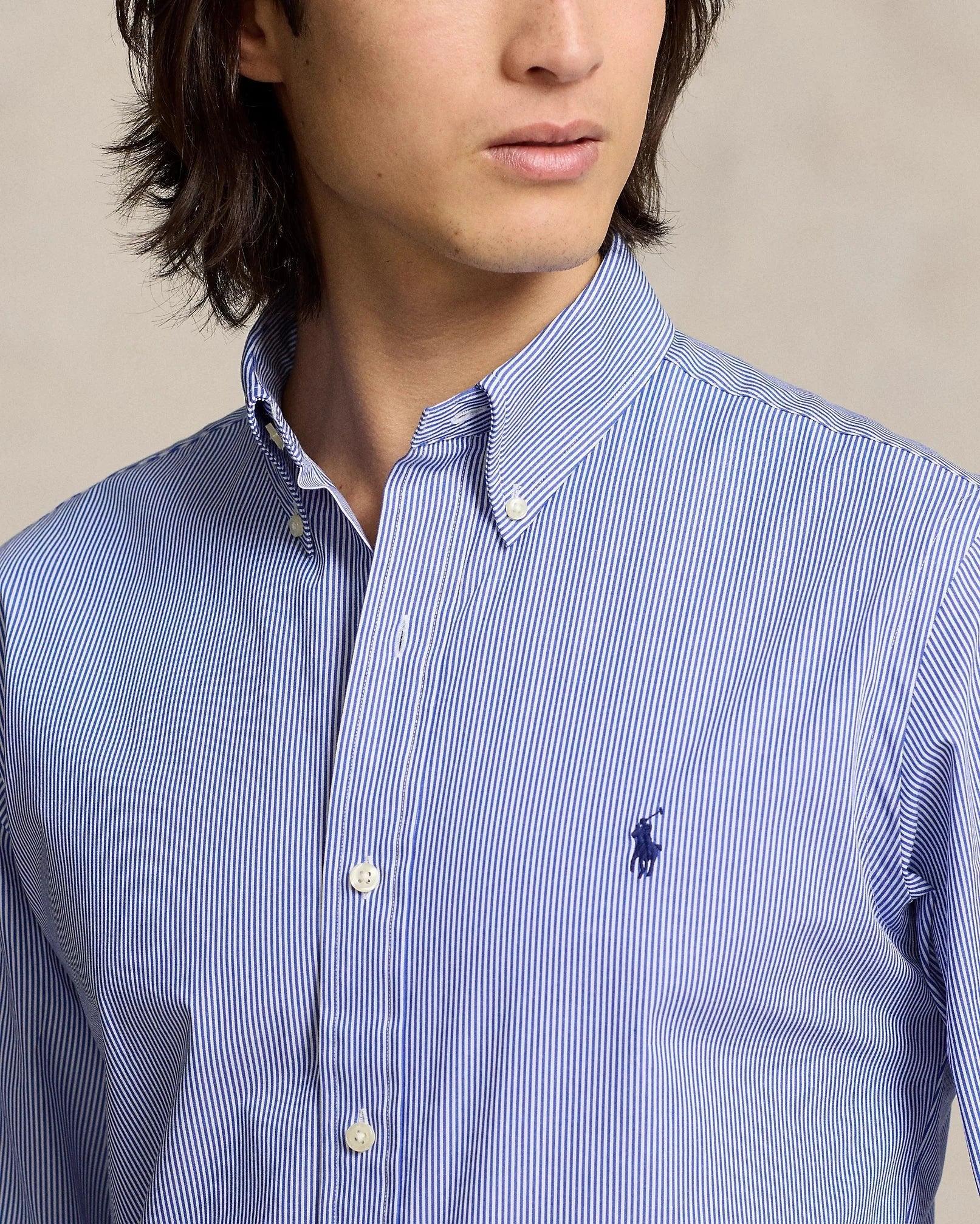 Chemise Ralph Lauren bleue - Georgespaul