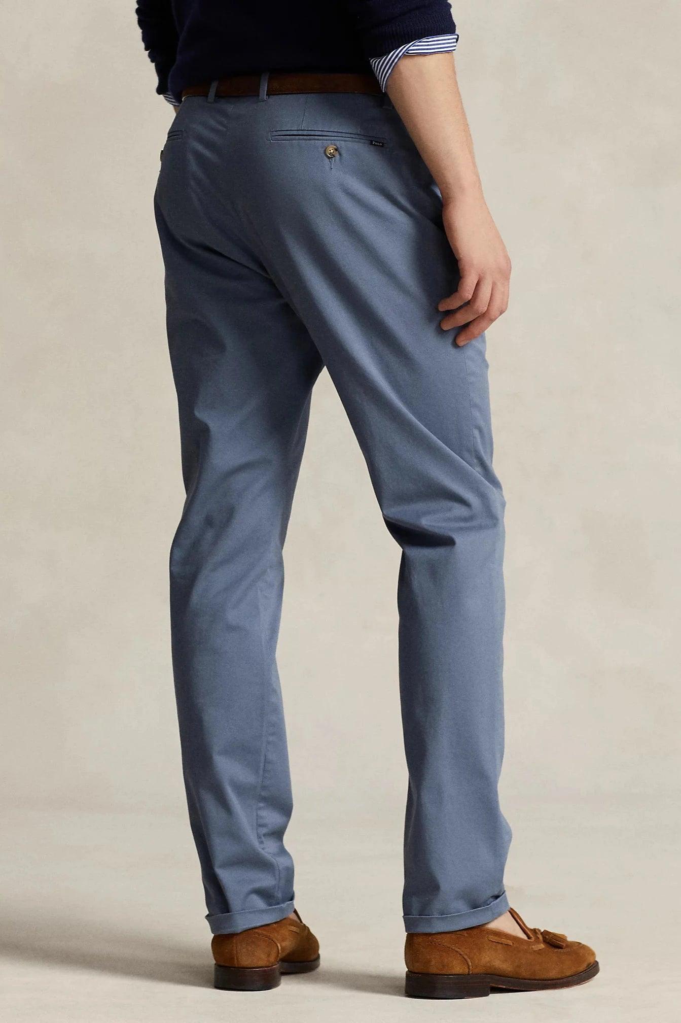 Pantalon chino Ralph Lauren bleu - Georgespaul