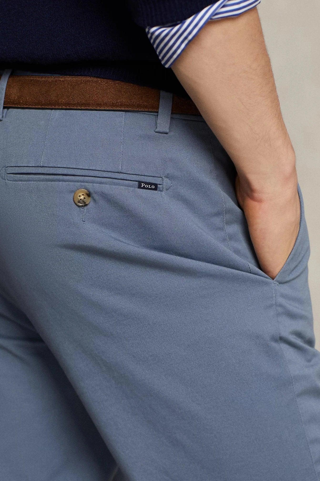 Pantalon chino Ralph Lauren bleu - Georgespaul