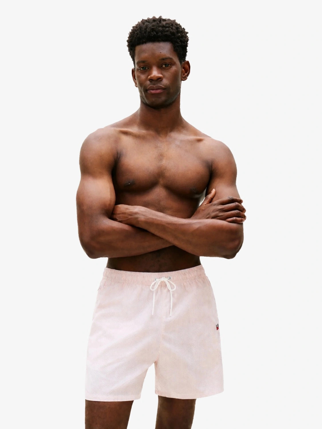 short-bain-tommy-hilfiger-rose-homme-UM0UM038390JV-face