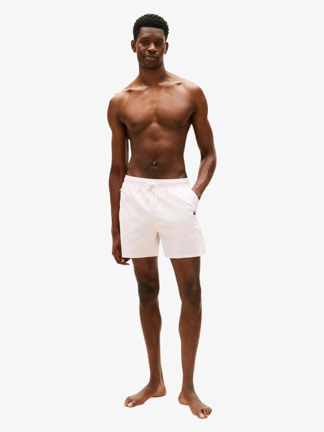 short-bain-tommy-hilfiger-rose-homme-UM0UM038390JV-porte