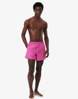 short-de-bain-lacoste-homme-rose-facemoitie