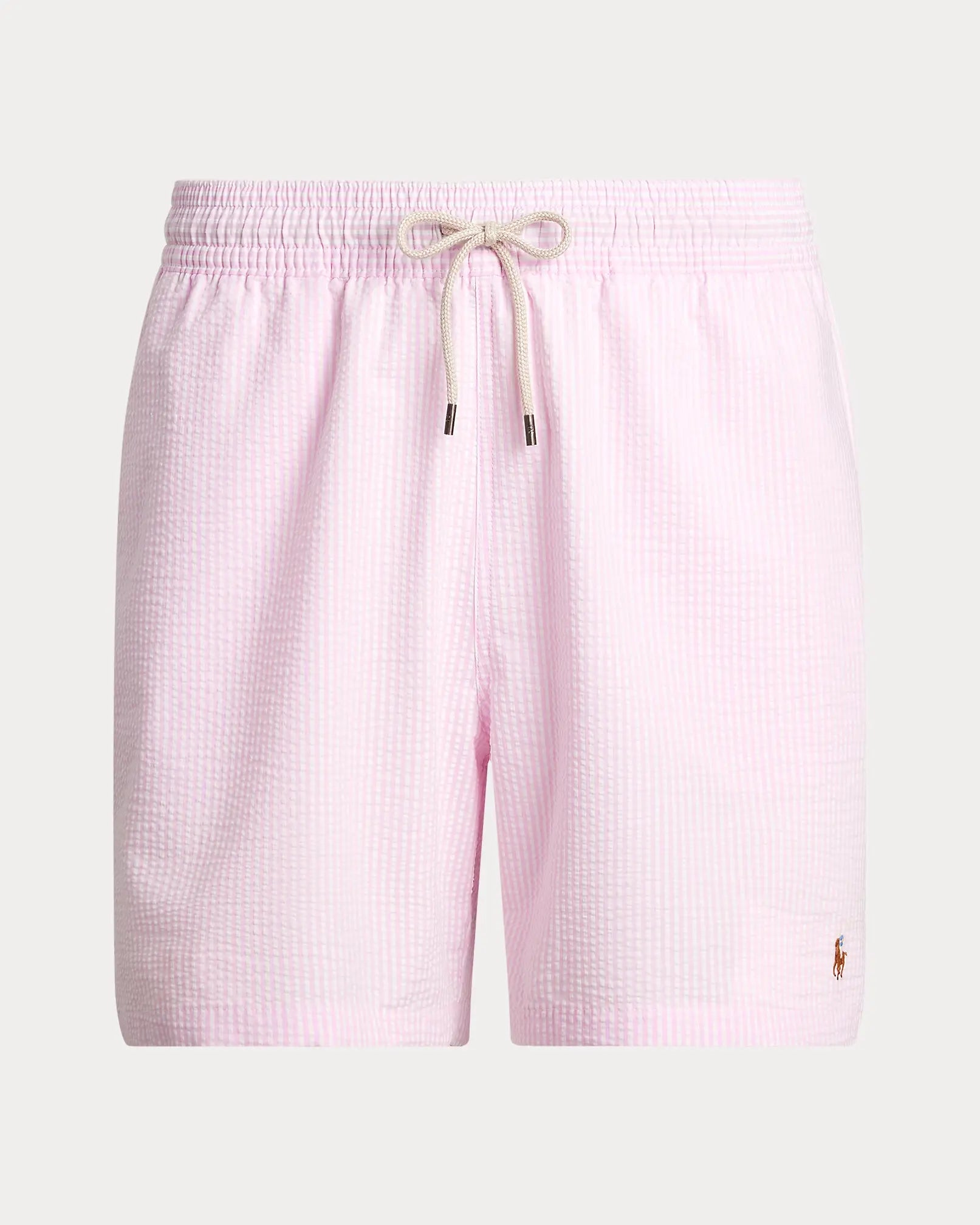 short-de-bain-ralph-lauren-rose-raye-homme-plat
