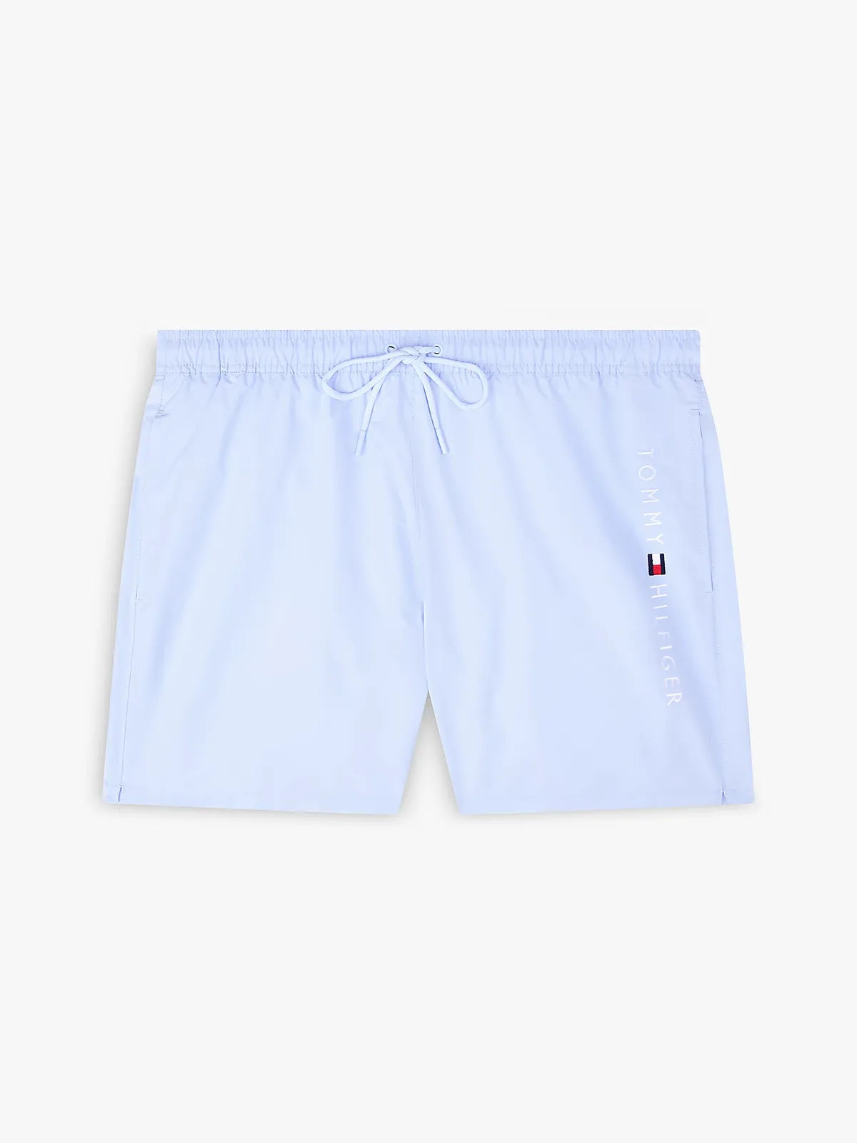 short-de-bain-tommy-hilfiger-homme-bleu-clair-a-plat