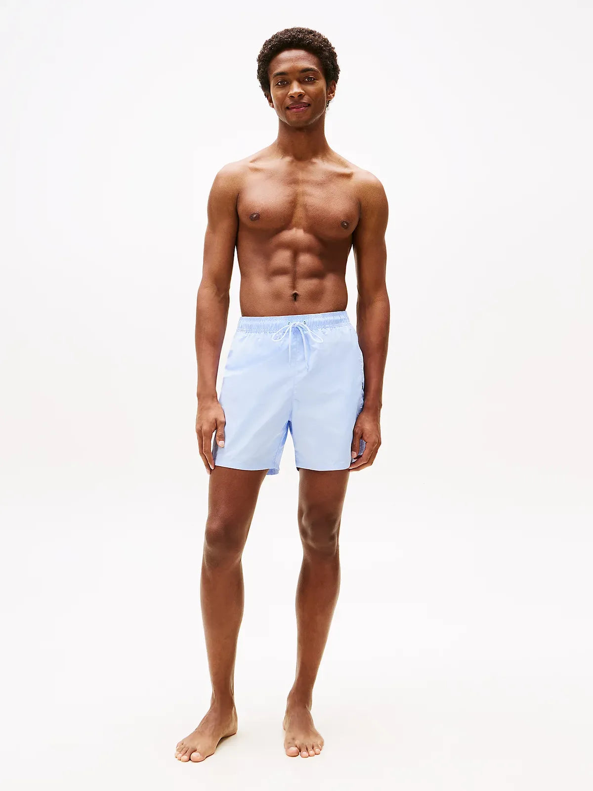short-de-bain-tommy-hilfiger-homme-bleu-clair-porte