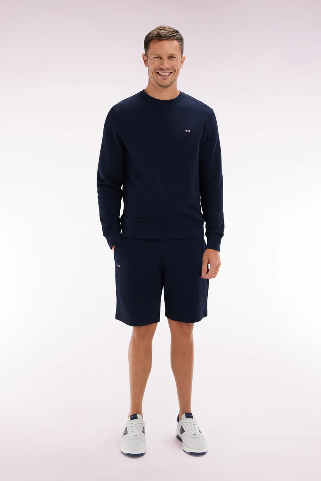 short-eden-park-homme-marine-face