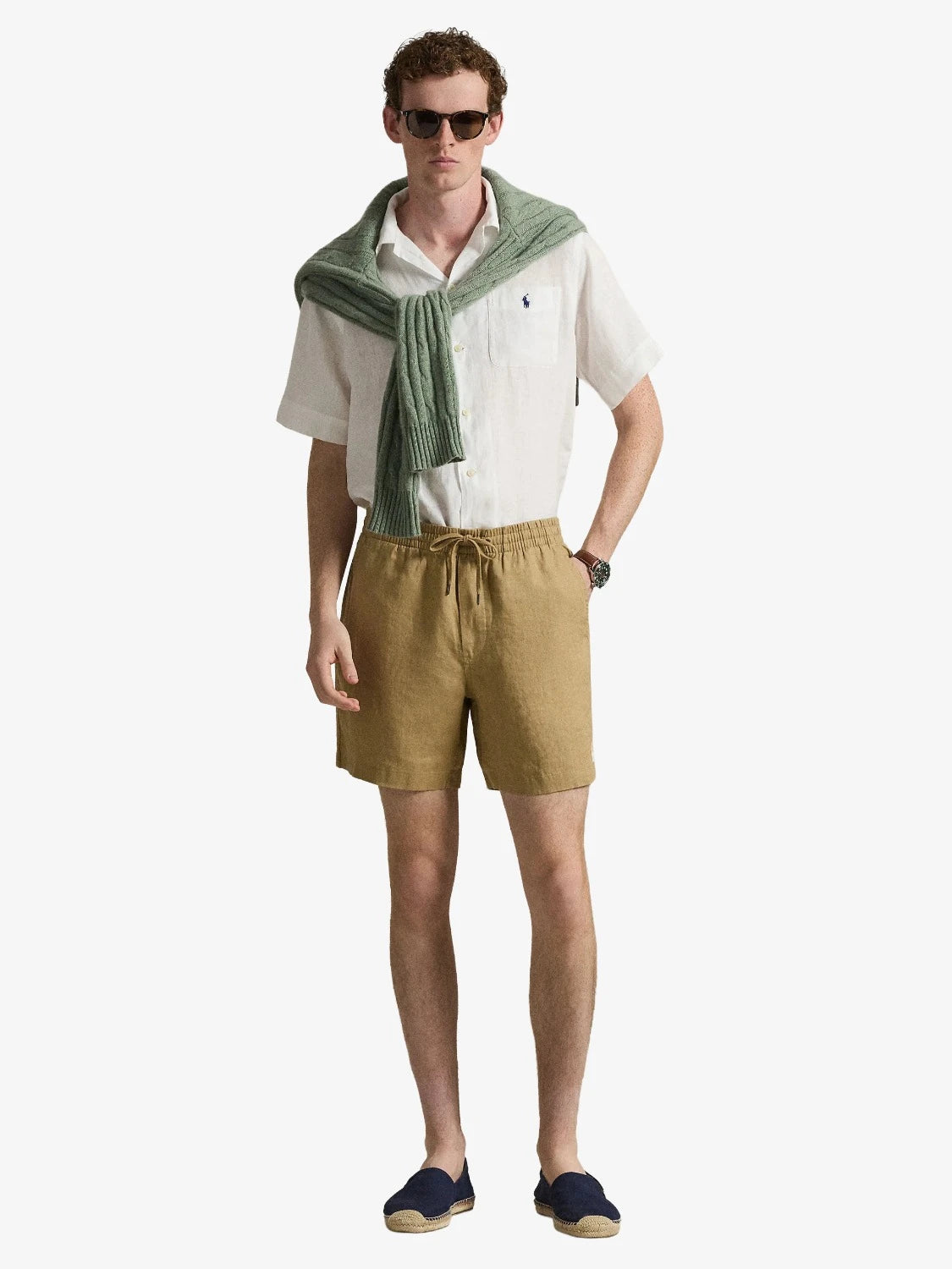 short-ralph-lauren-beige-homme-710P08205503-porte