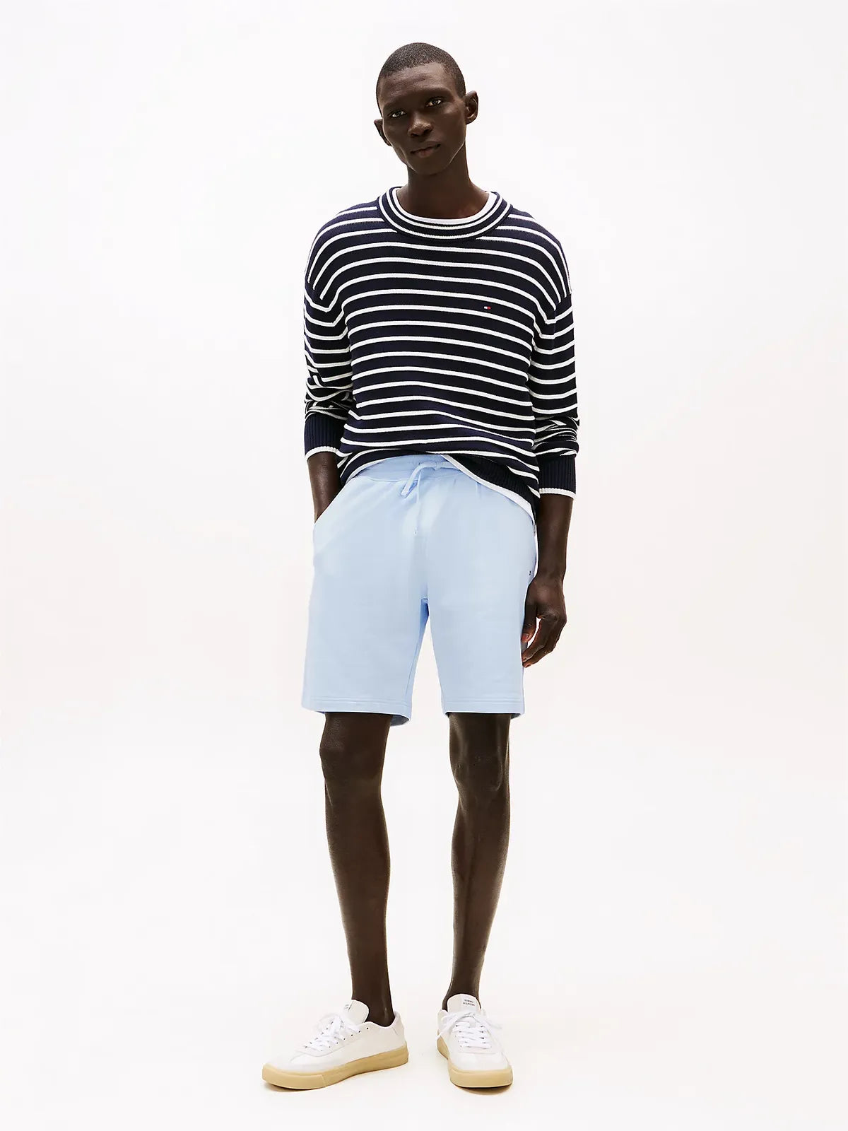 short-tommy-hilfiger-homme-bleu-face