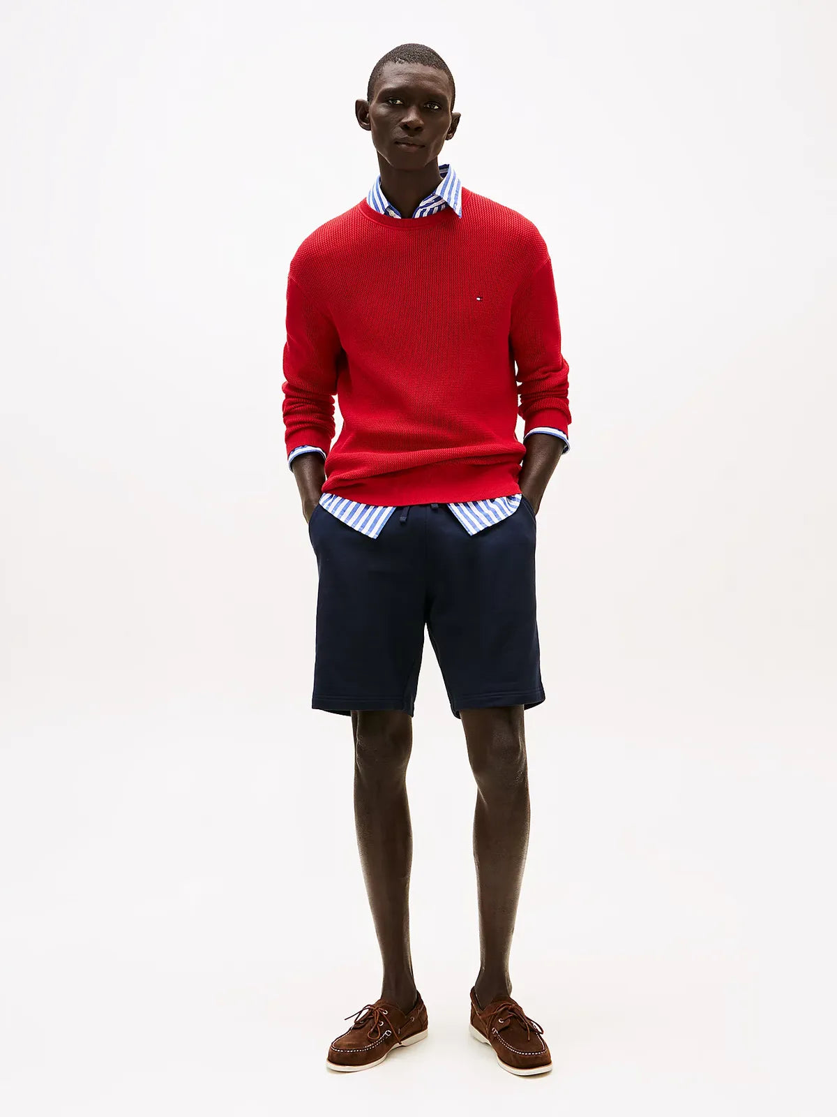 short-tommyhilfiger-homme-marine-face