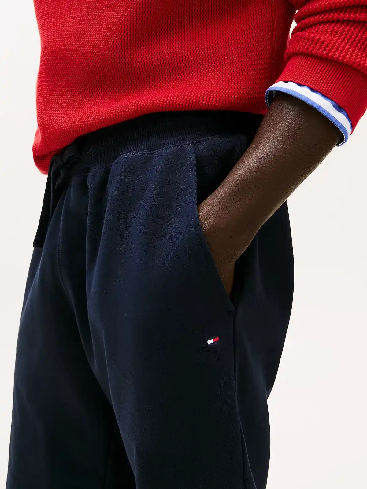short-tommyhilfiger-homme-marine-zoom-devant
