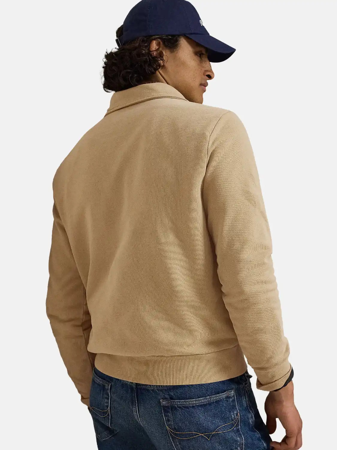 sweat-camionneur-ralph-lauren-kaki-dos-710b18911003
