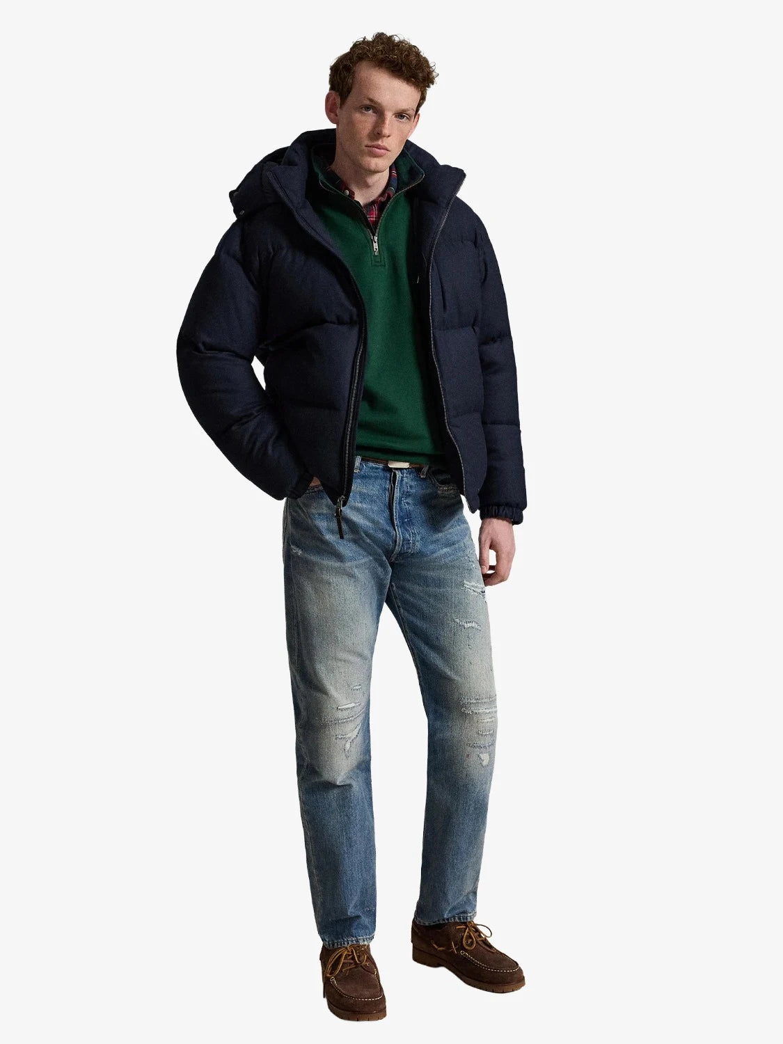 sweat-camionneur-ralph-lauren-vert-710B28291002-porte