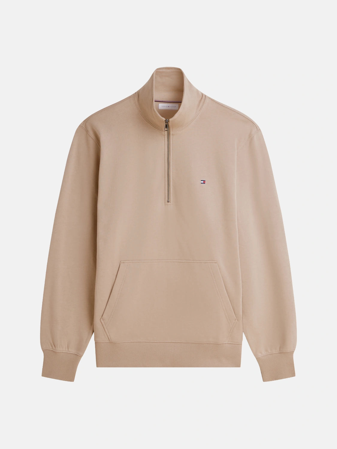 sweat-camionneur-tommy-hilfiger-beige-a-plat