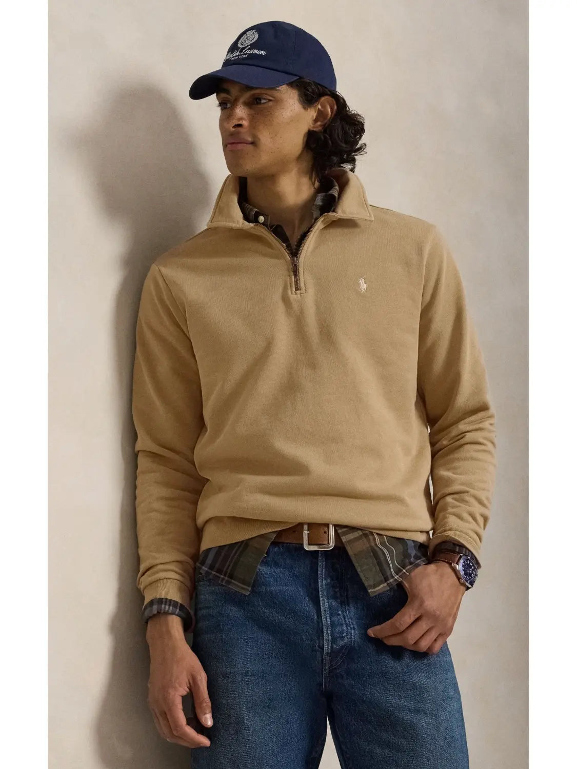 sweat-ralph-lauren-kaki-face-710b18911003